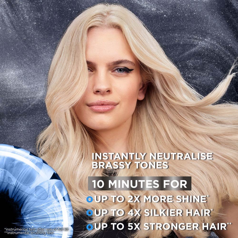 Garnier Olia Hi-Shine Toner Semi-Permanent Hair Dye Ash Blonde
