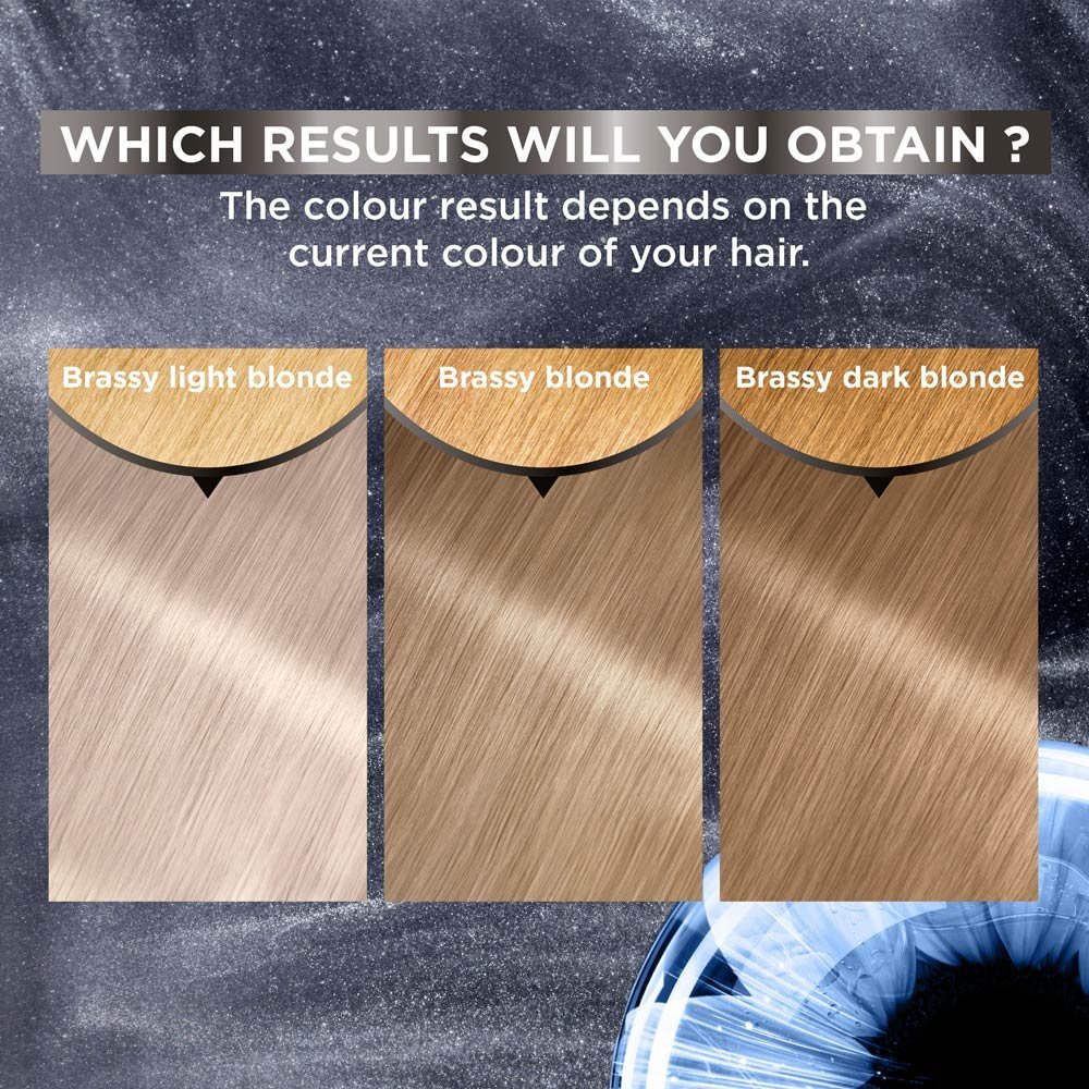 Garnier Olia Hi-Shine Toner Semi-Permanent Hair Dye Ash Blonde