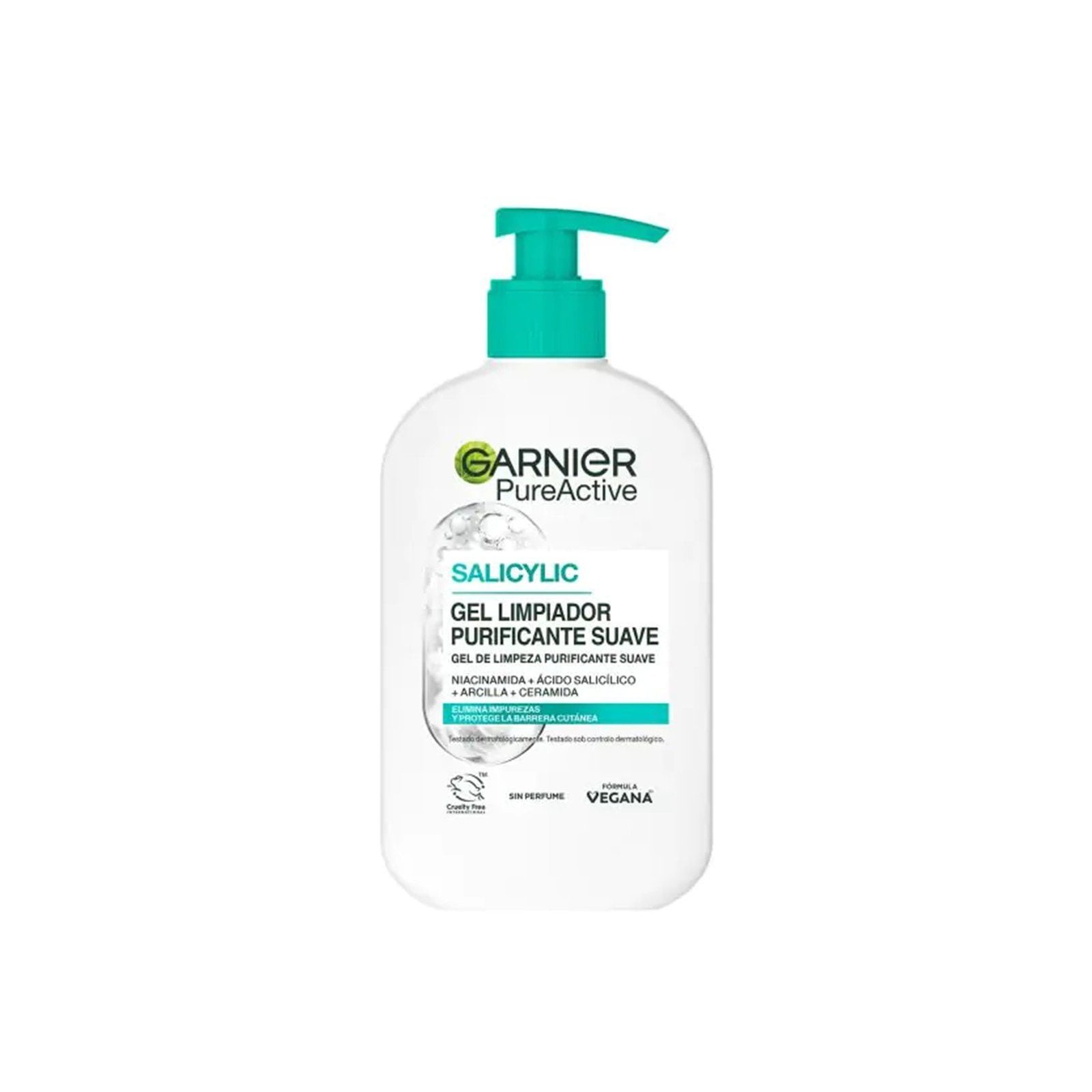 Garnier Pure Active Salicylic Purifying Gentle Cleanser 250ml