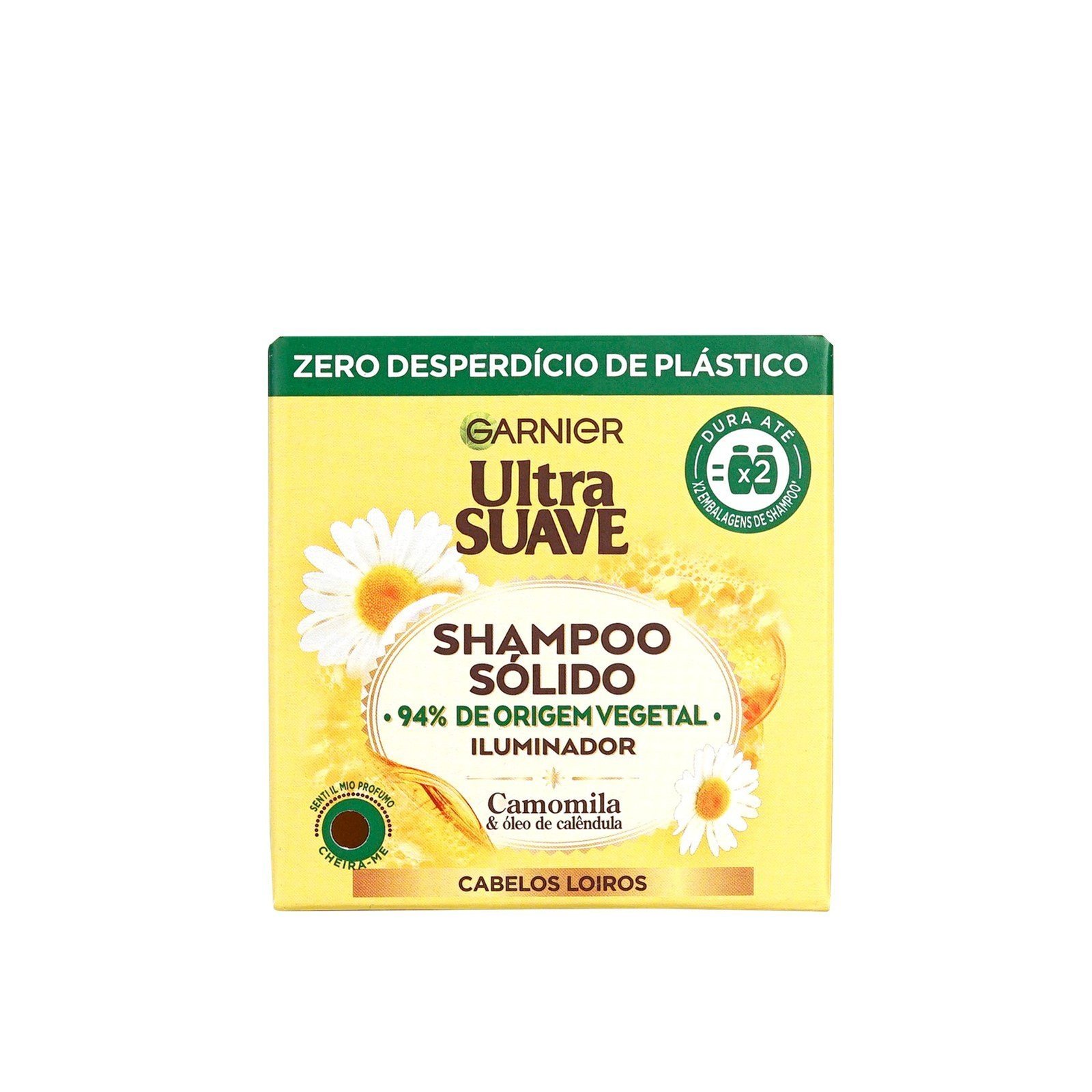 Garnier Ultimate Blends Illuminator Chamomile Solid Shampoo 60g