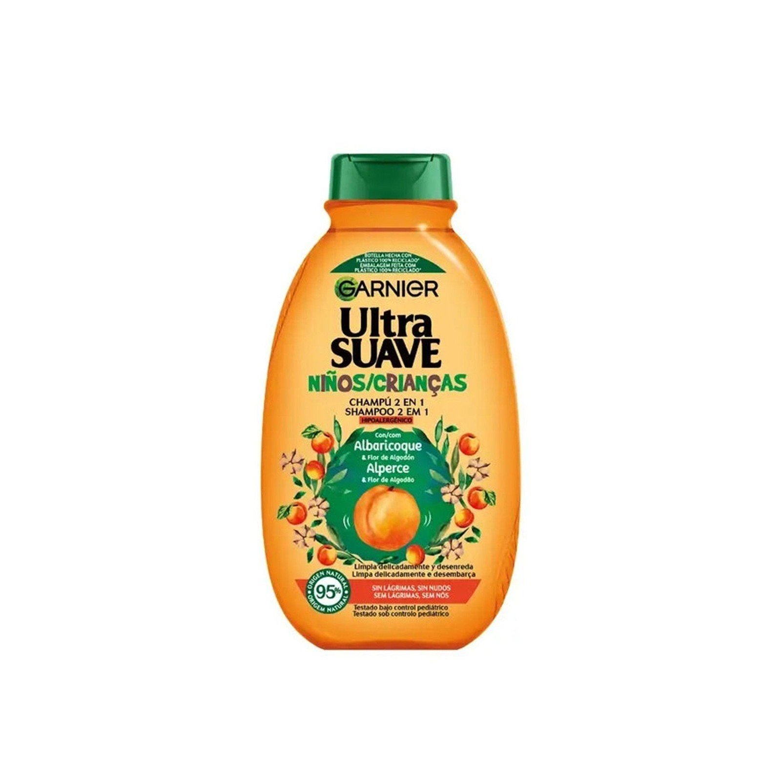 Garnier Ultimate Blends Kids 2-In-1 Apricot Shampoo