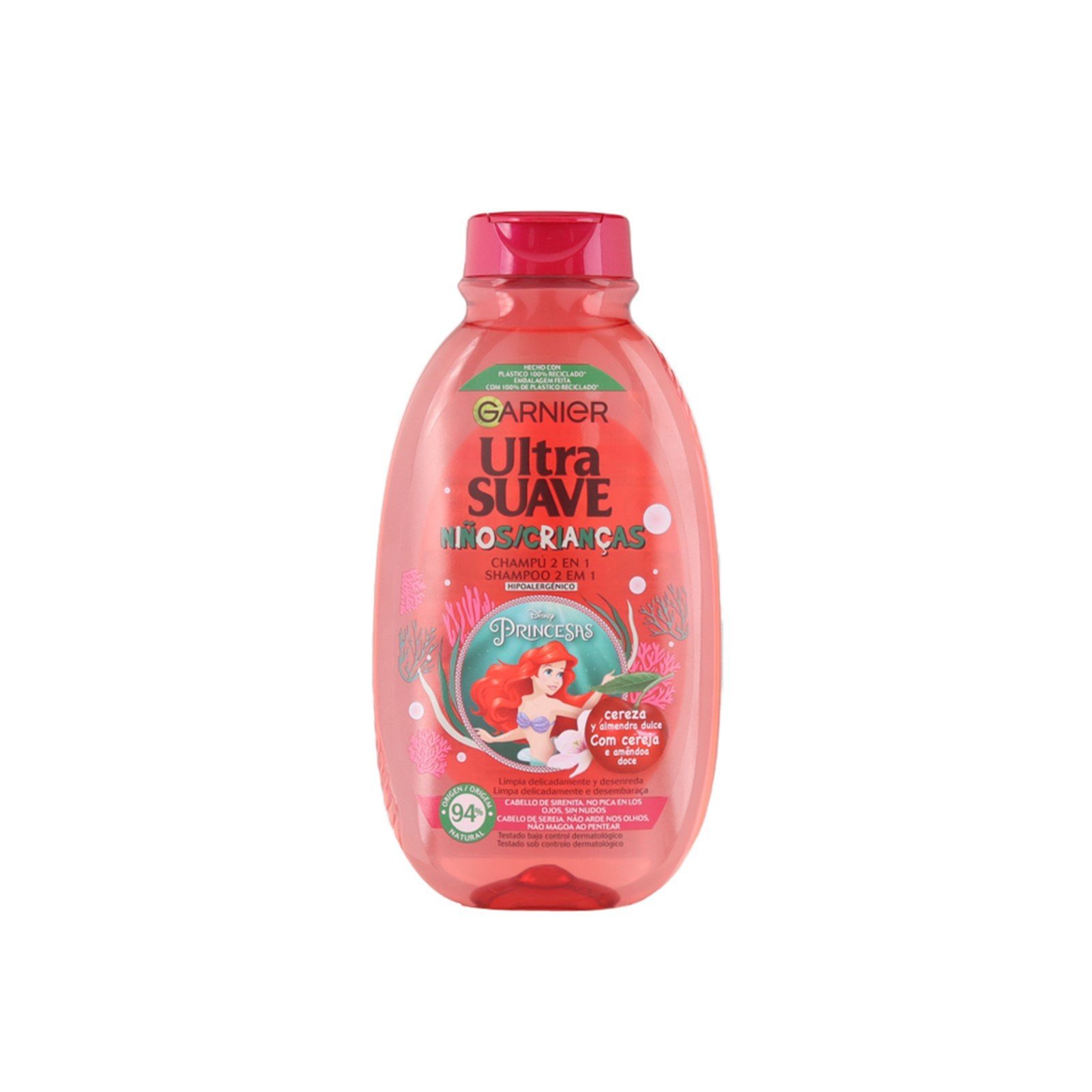Garnier Ultimate Blends Kids The Little Mermaid Cherry Shampoo 250ml (8.45 fl oz)