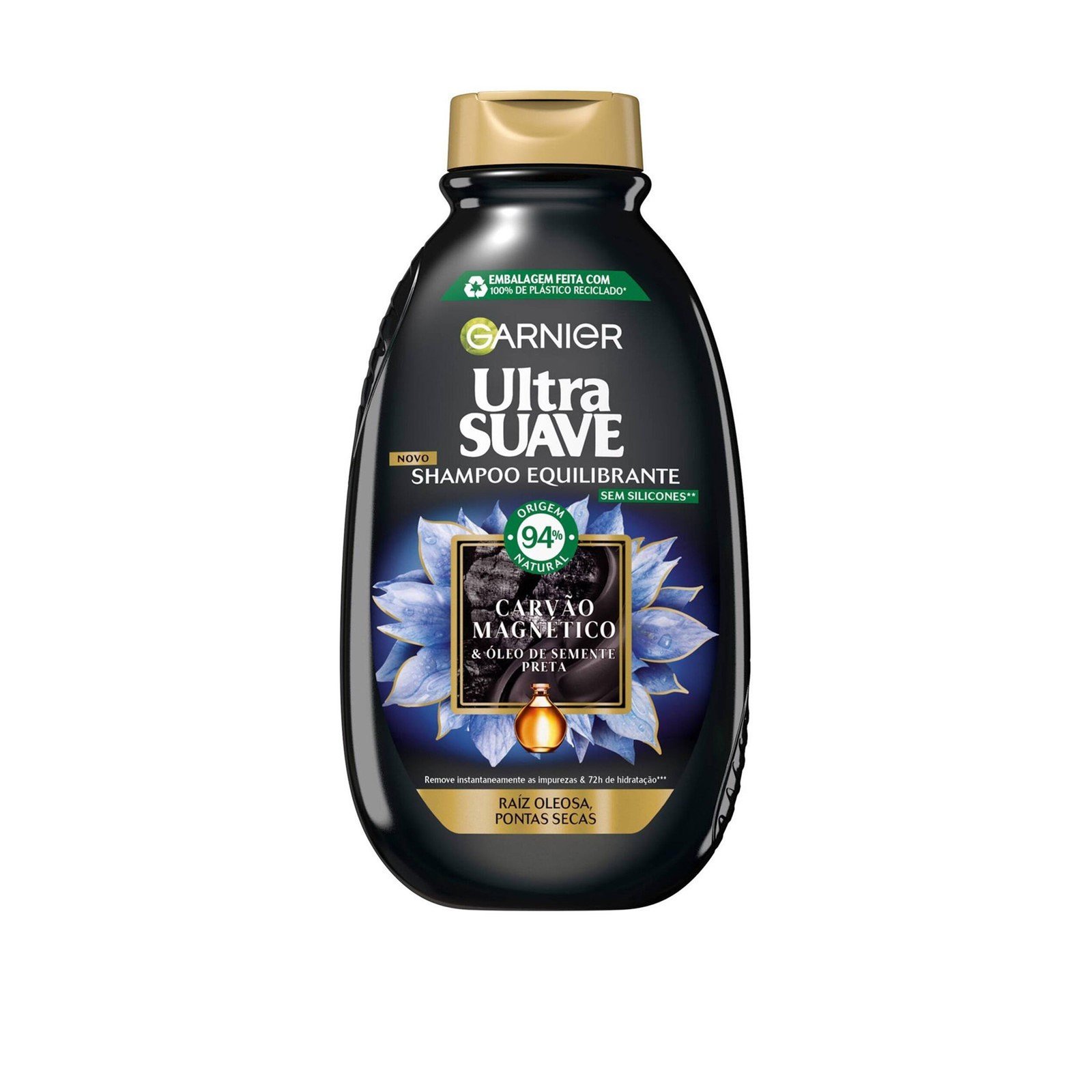 Garnier Ultimate Blends Magnetic Charcoal Shampoo 600ml (20.29floz)