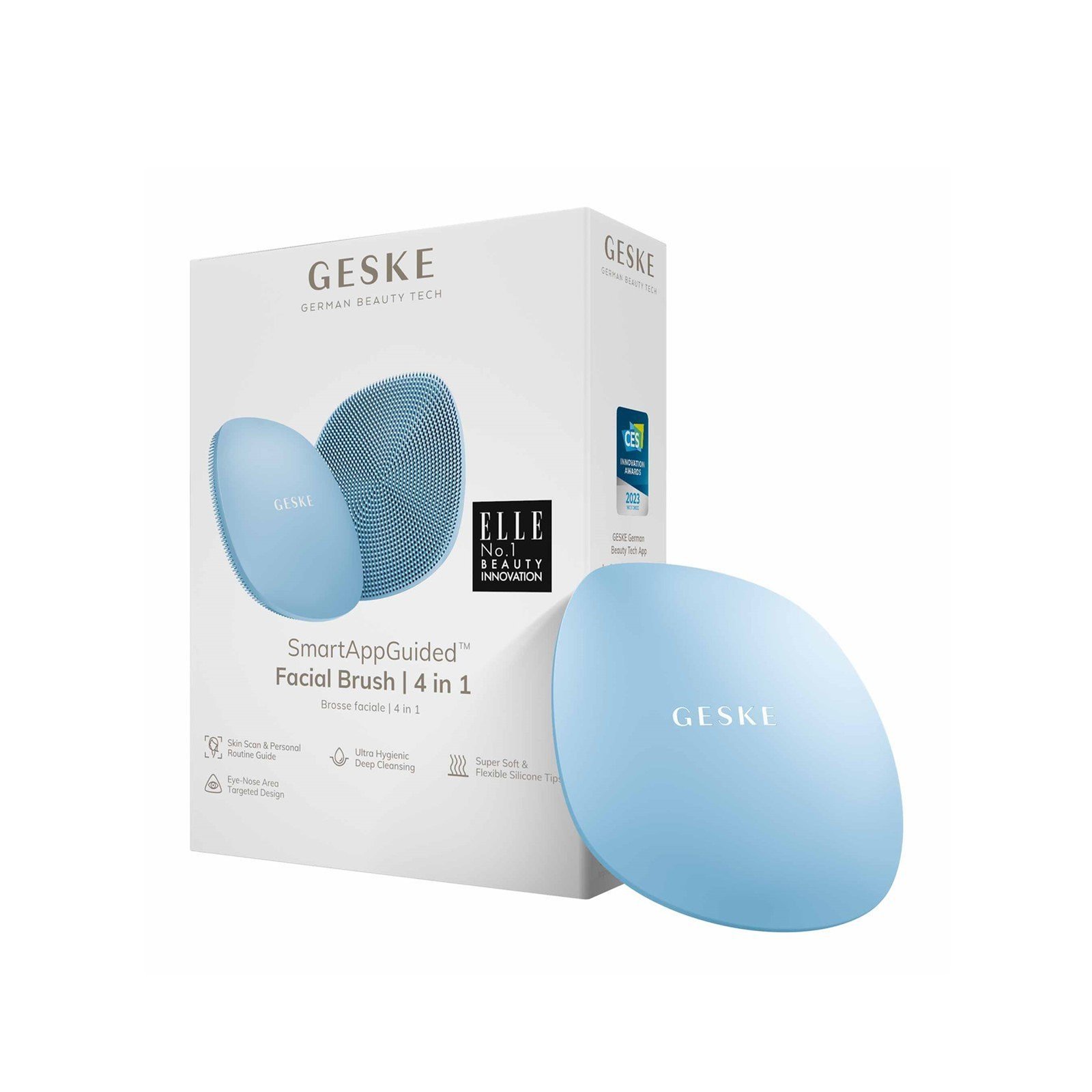 GESKE Facial Brush 4-In-1 Aquamarine