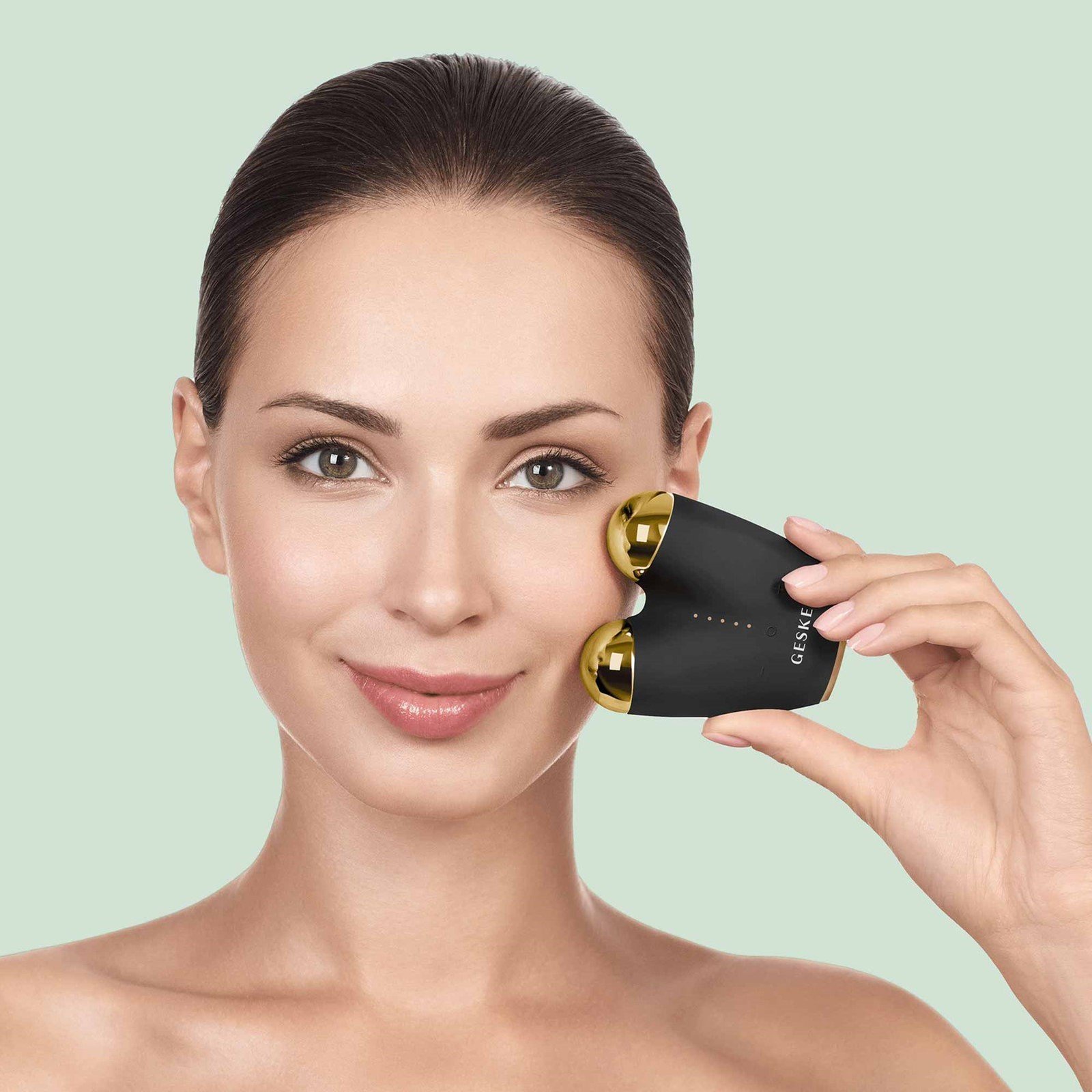 GESKE MicroCurrent Face-Lifter 6-In-1 Gray