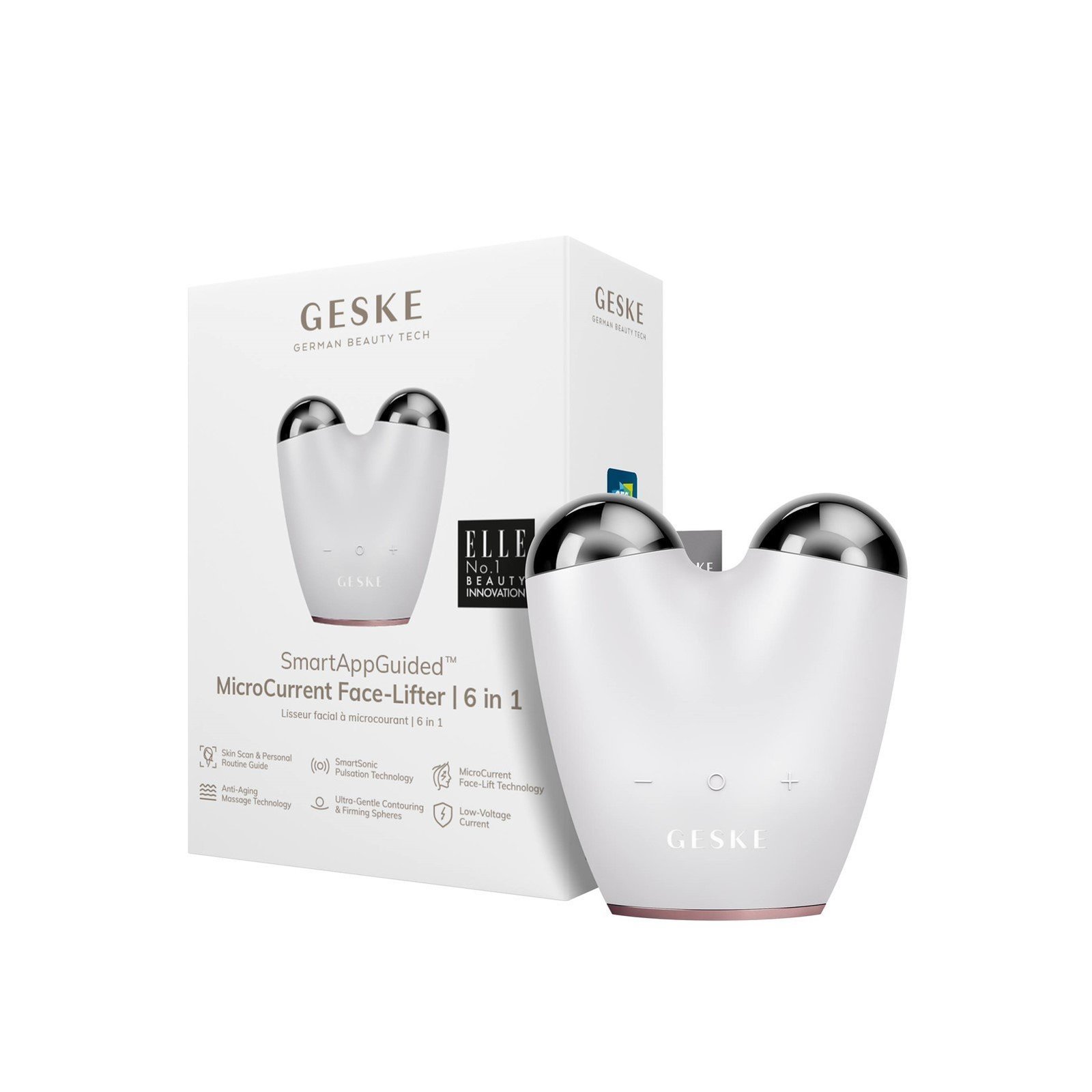 GESKE MicroCurrent Face-Lifter 6-In-1 Starlight