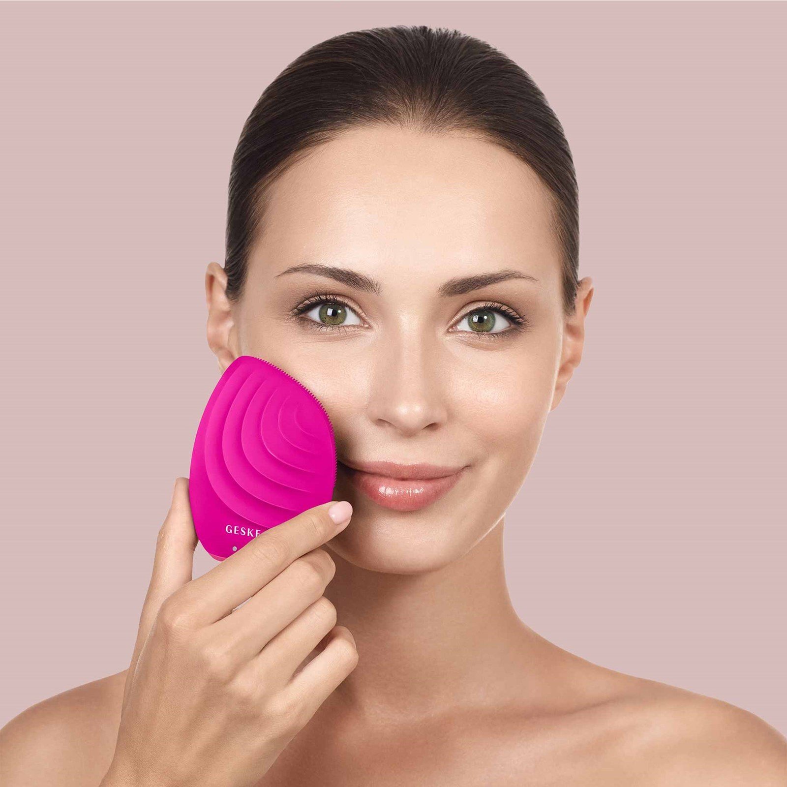 GESKE Sonic Facial Brush 5-In-1 Magenta