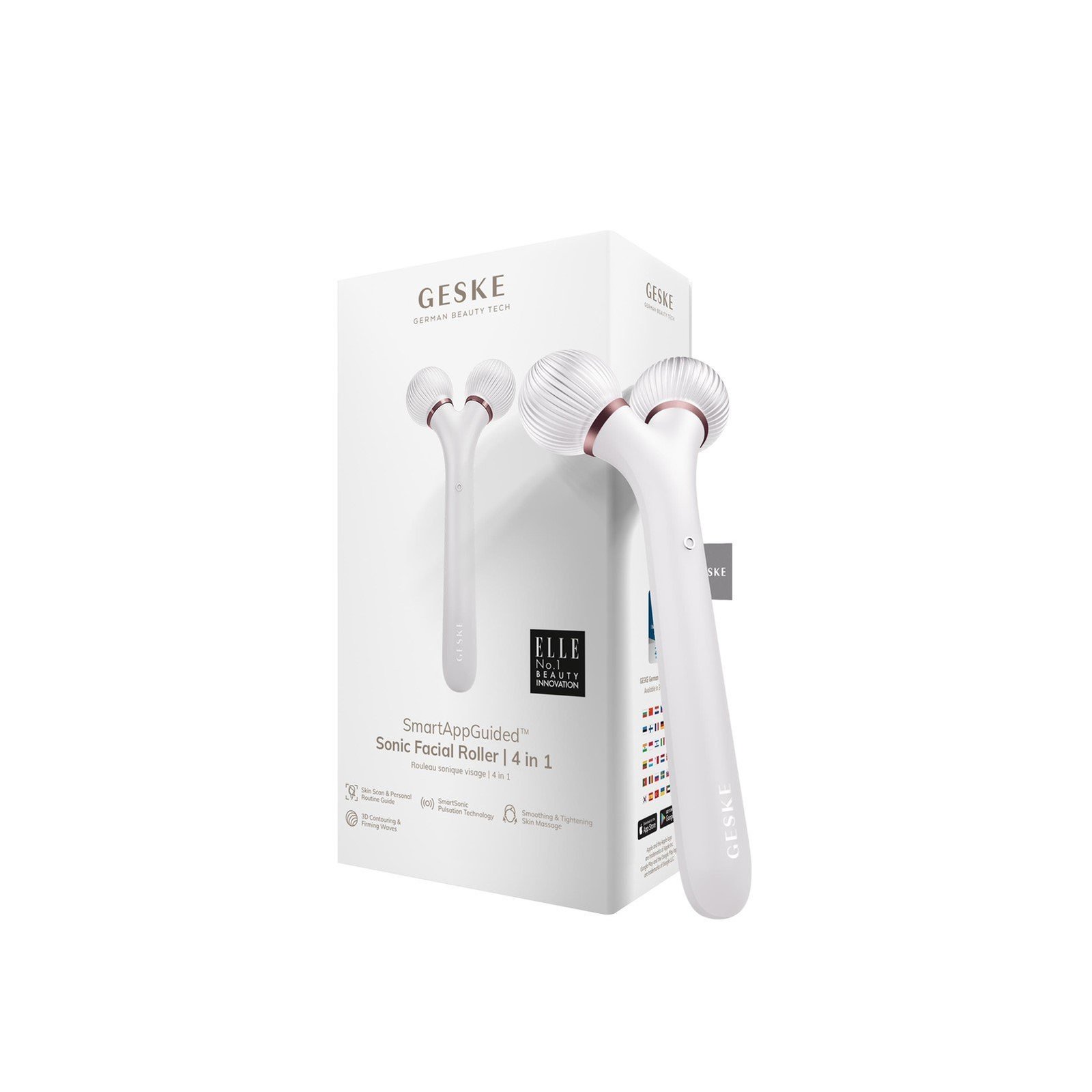 GESKE Sonic Facial Roller 4-In-1 Starlight