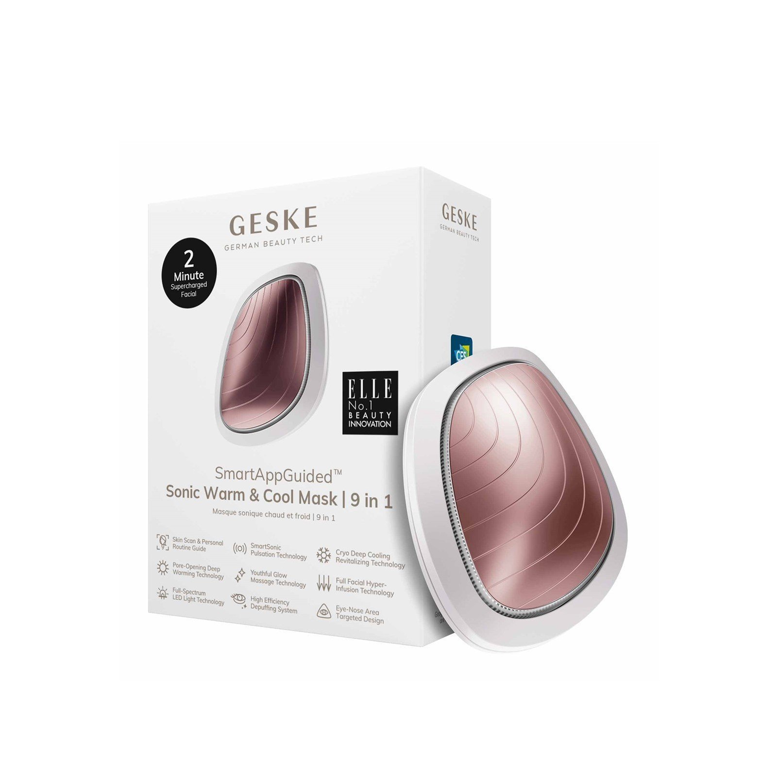 GESKE Sonic Warm & Cool Mask 9-In-1 Starlight