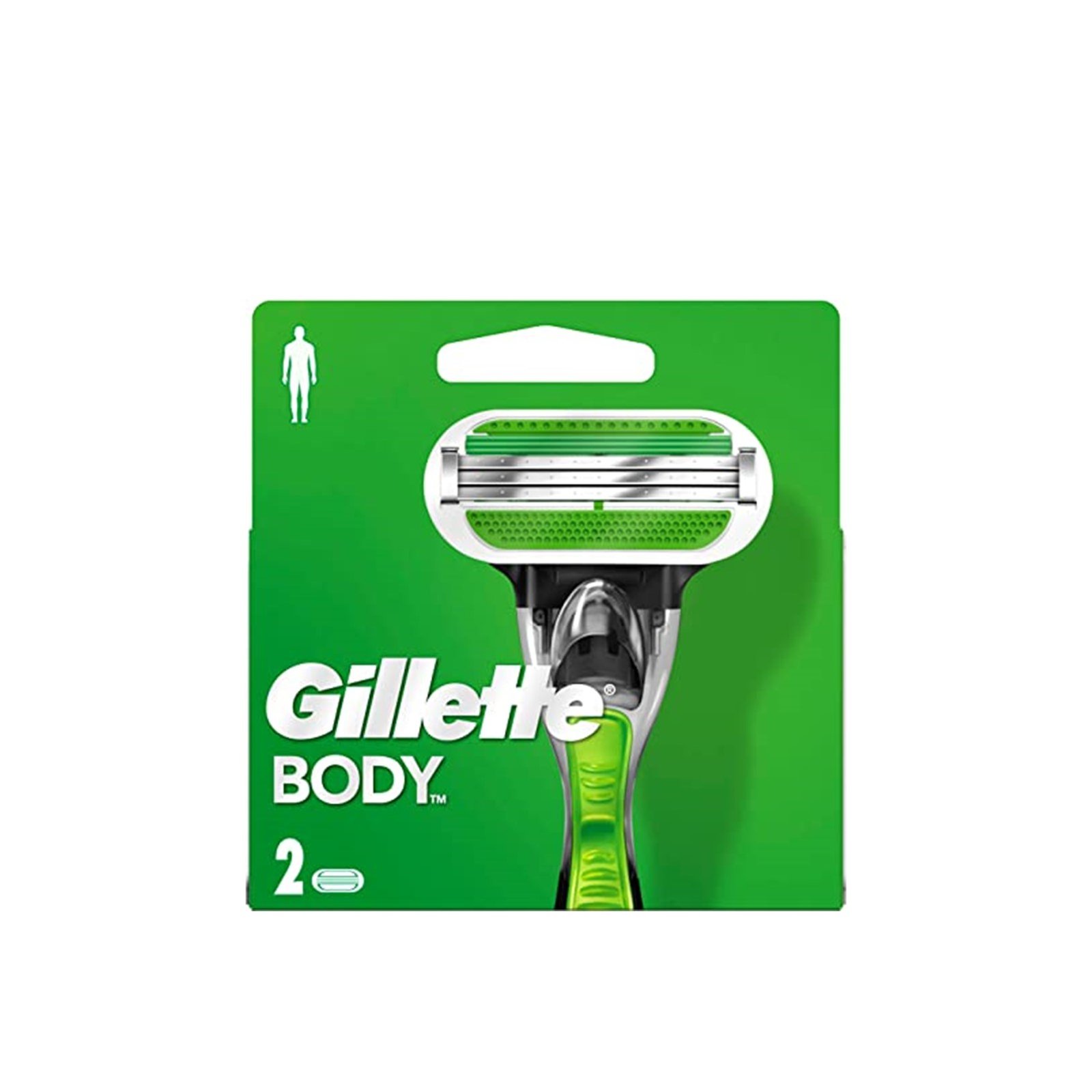 Gillette Body Replacement Razor Blades x2