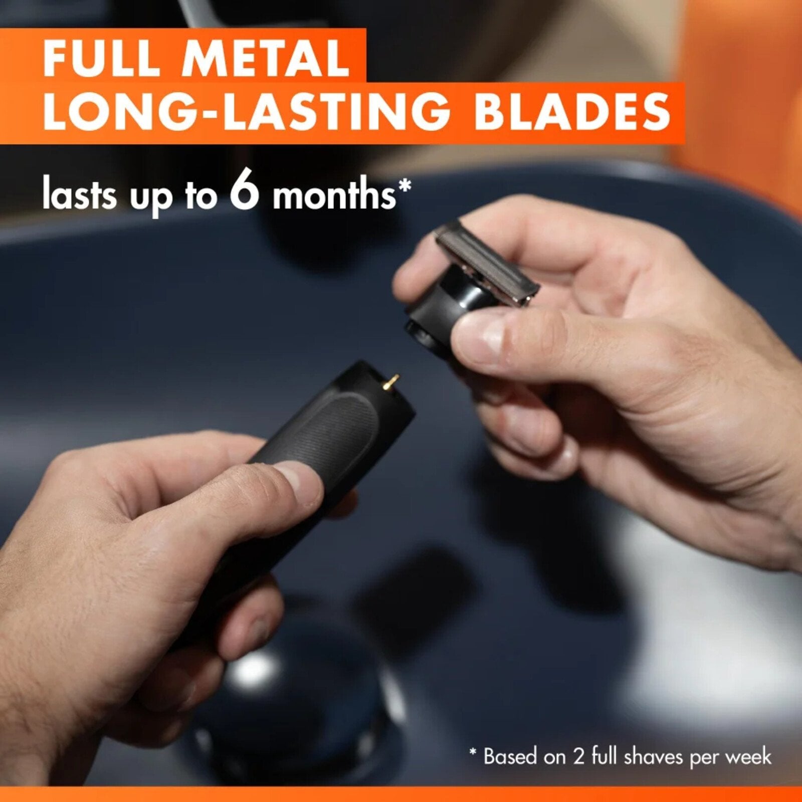 Gillette Fusion One All-in-One Face and Body Hybrid Trimmer and Shaver