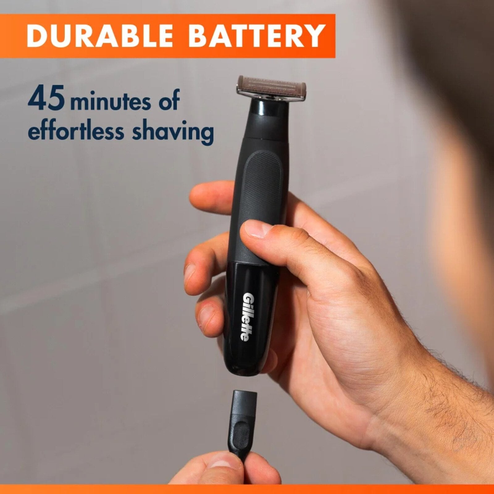 Gillette Fusion One All-in-One Face and Body Hybrid Trimmer and Shaver