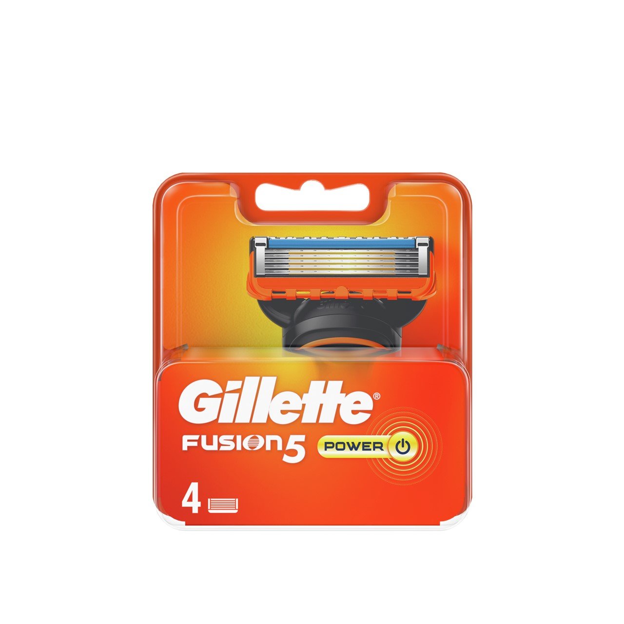 Gillette Fusion5 Power Replacement Razor Blades x4