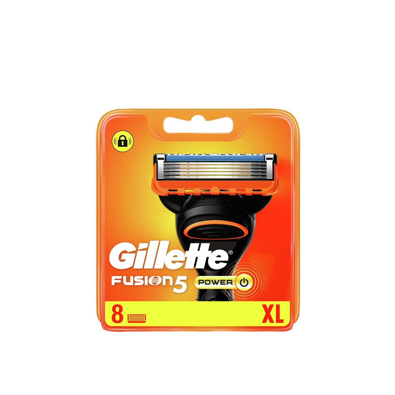 Gillette Fusion5 Power Replacement Razor Blades x8