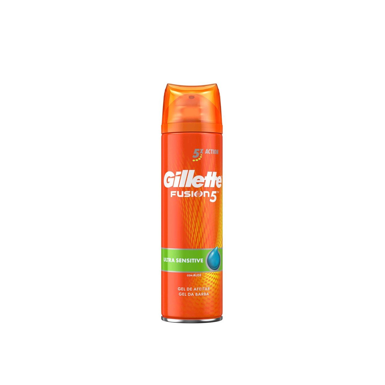 Gillette Fusion5 Ultra Sensitive Shaving Gel 200ml (6.76fl oz)