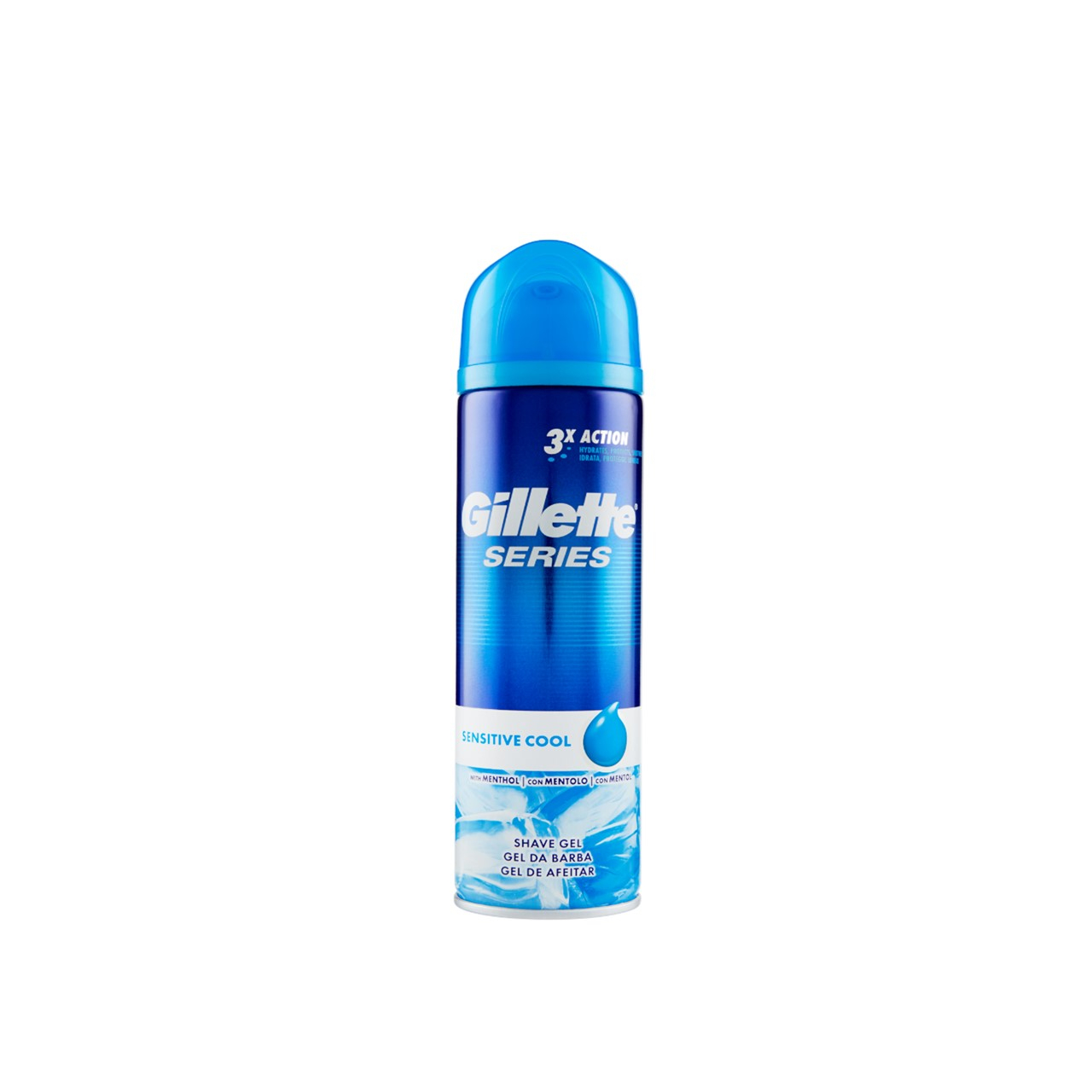Gillette Series Sensitive Cool Shaving Gel 200ml (6.76fl oz)