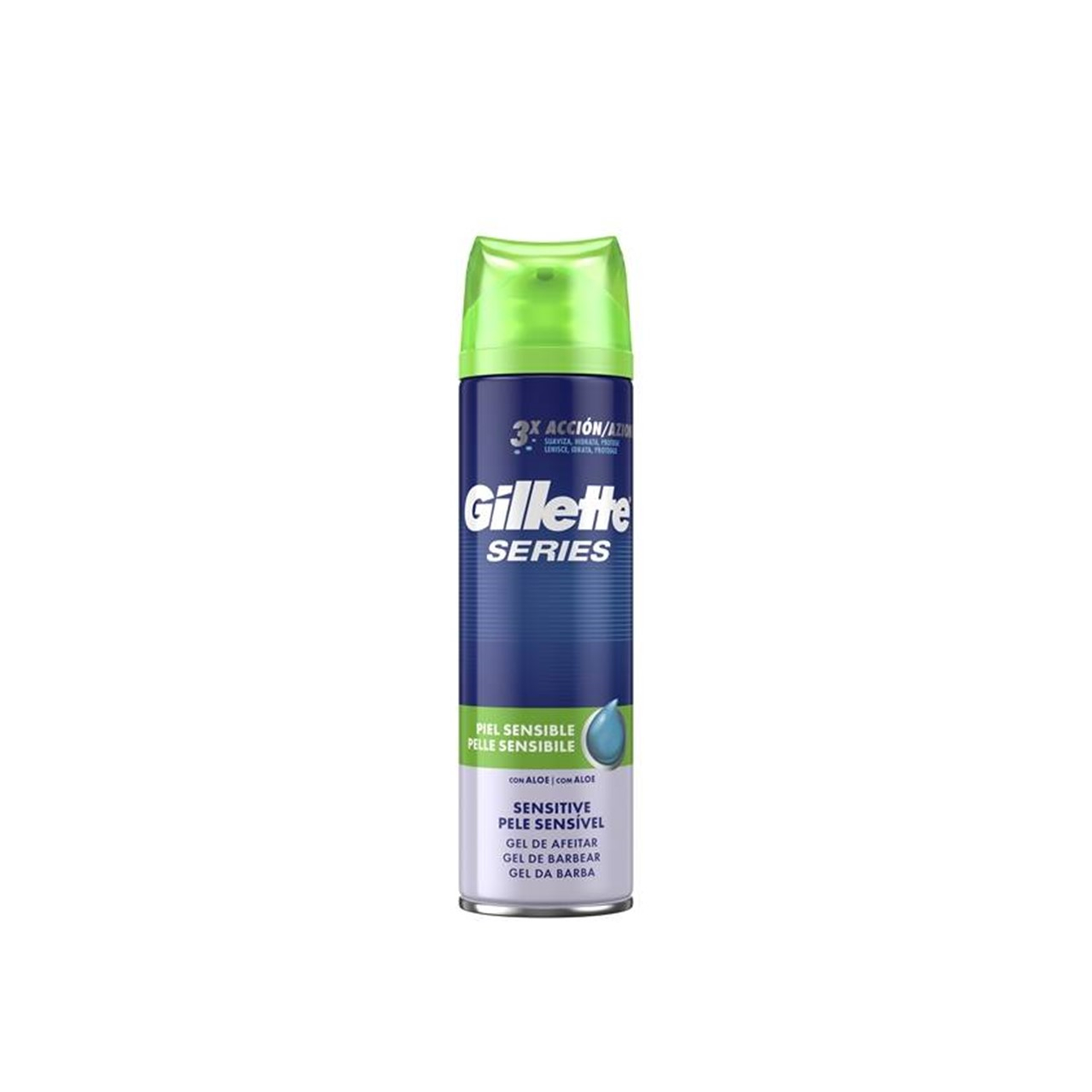 Gillette Series Sensitive Skin Shaving Gel 200ml (6.76floz)