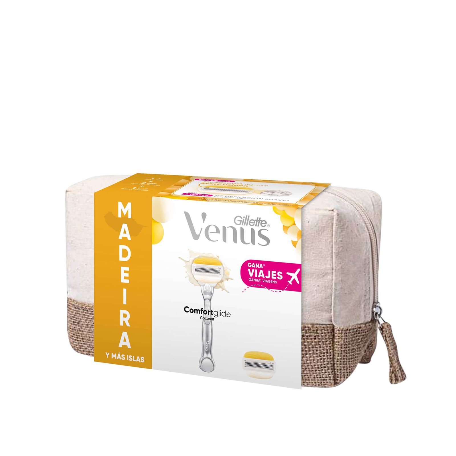 Gillette Venus Comfortglide Coconut Razor + Necessaire