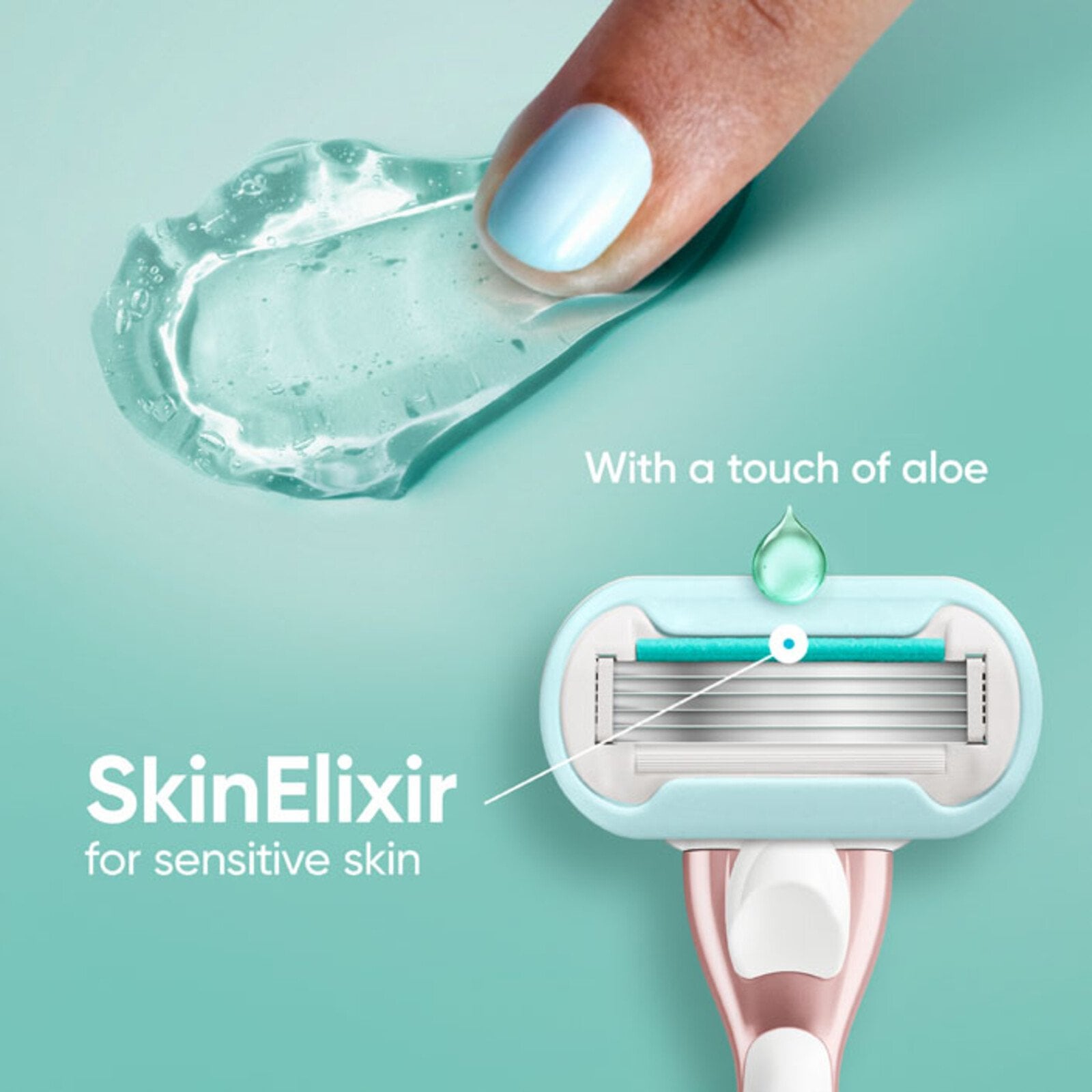 Gillette Venus PRO Smooth Sensitive Razor Blades Refills x3