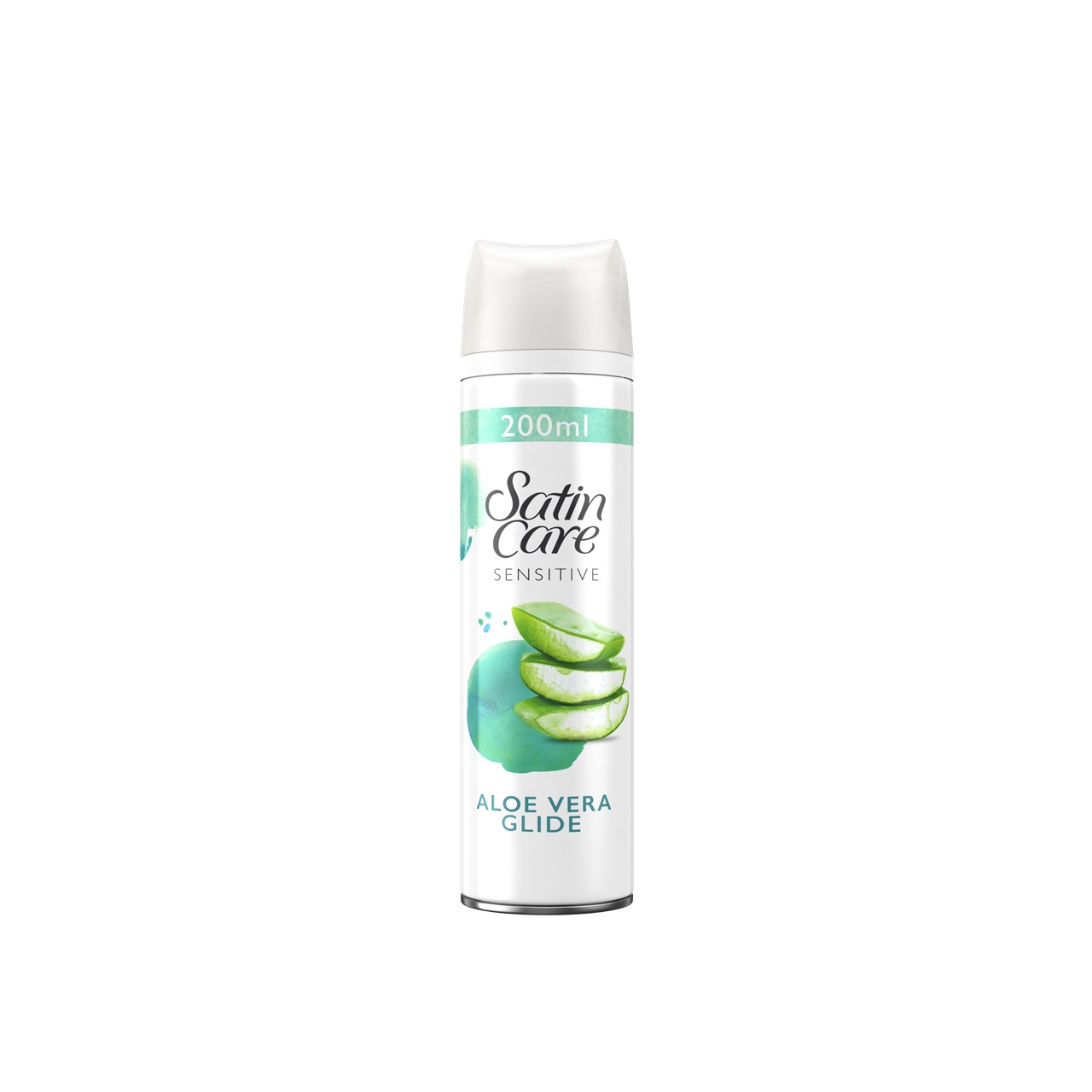 Gillette Venus Satin Care Sensitive Skin Aloe Vera Shave Gel 200ml (6.76fl oz)