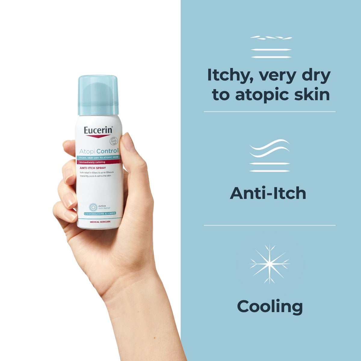 Eucerin AtopiControl Anti-Itch Spray 50ml (1.69floz)