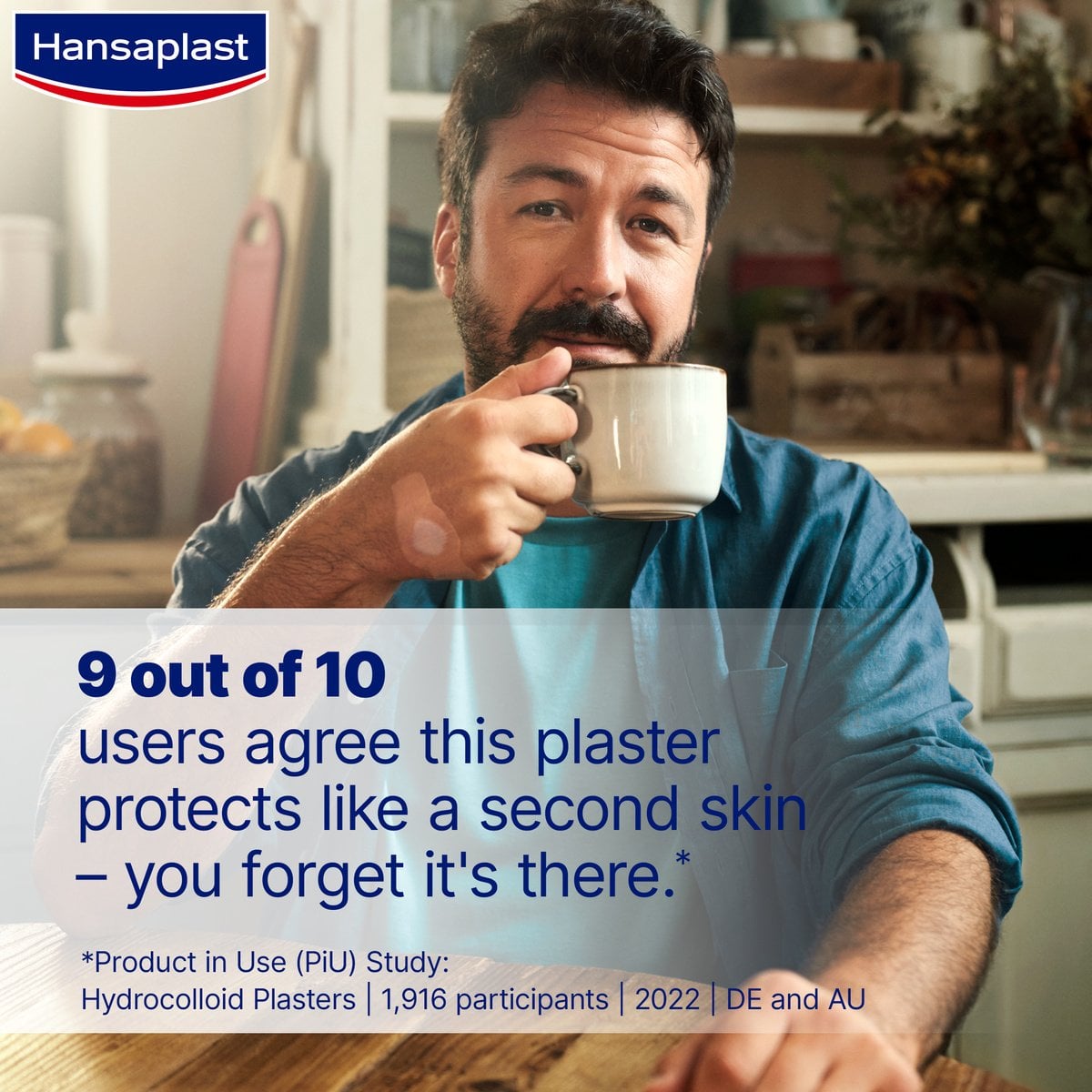 Hansaplast Second Skin Protection Plaster x6
