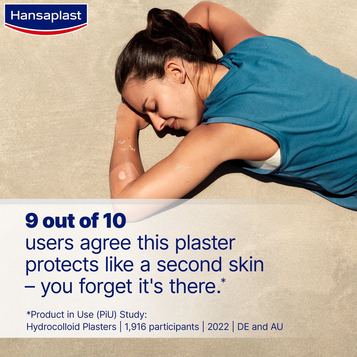 Hansaplast Second Skin Protection Plaster XL x3