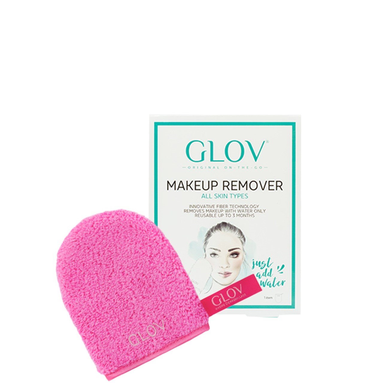 GLOV On-The-Go Makeup Remover Glove Party Pink