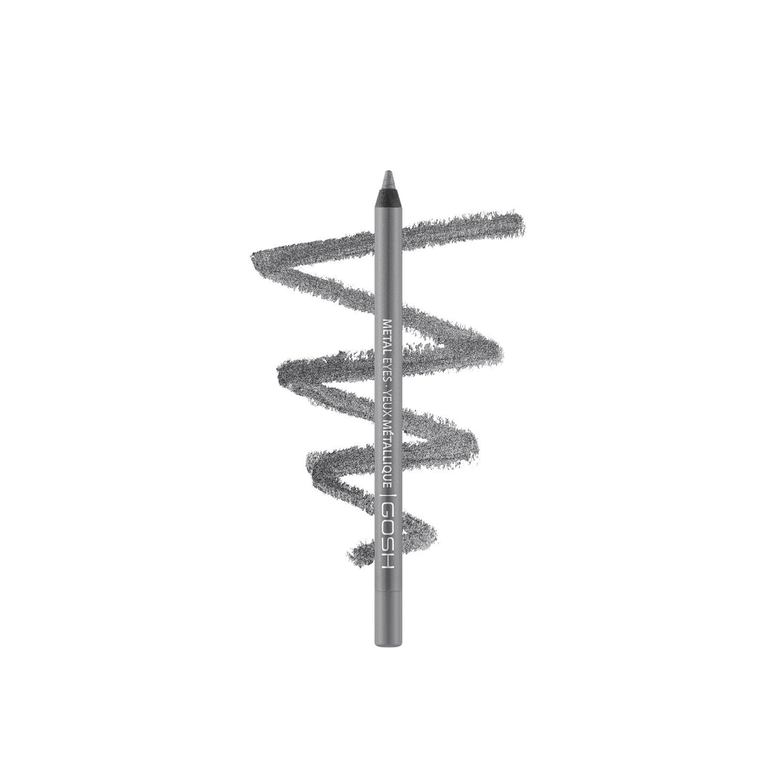 Gosh Metal Eyes Eyeliner 004 Silver Stone 1.2g (0.04oz)
