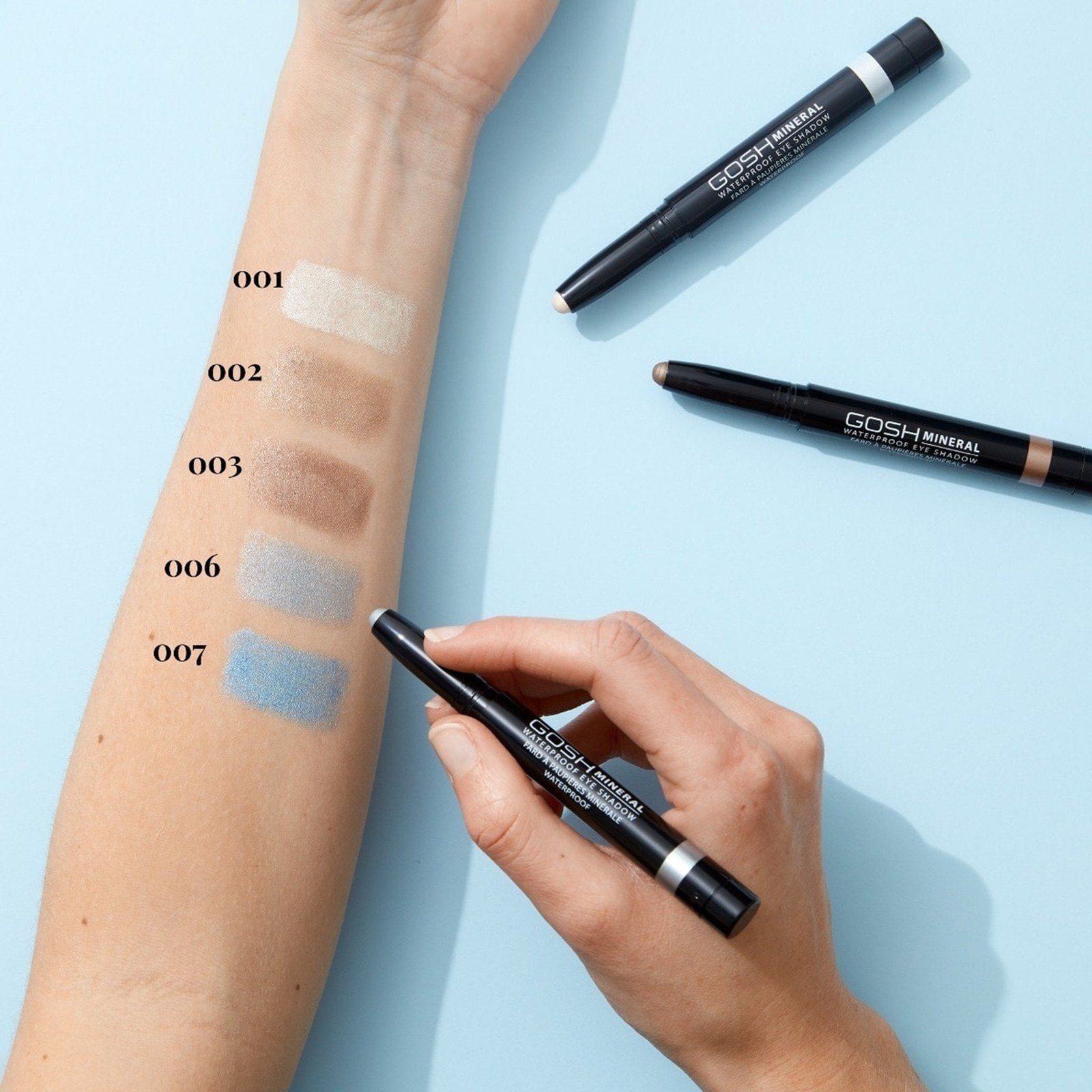 Gosh Mineral Waterproof Eye Shadow 011 Vanilla Highlight 1.4g (0.05oz)