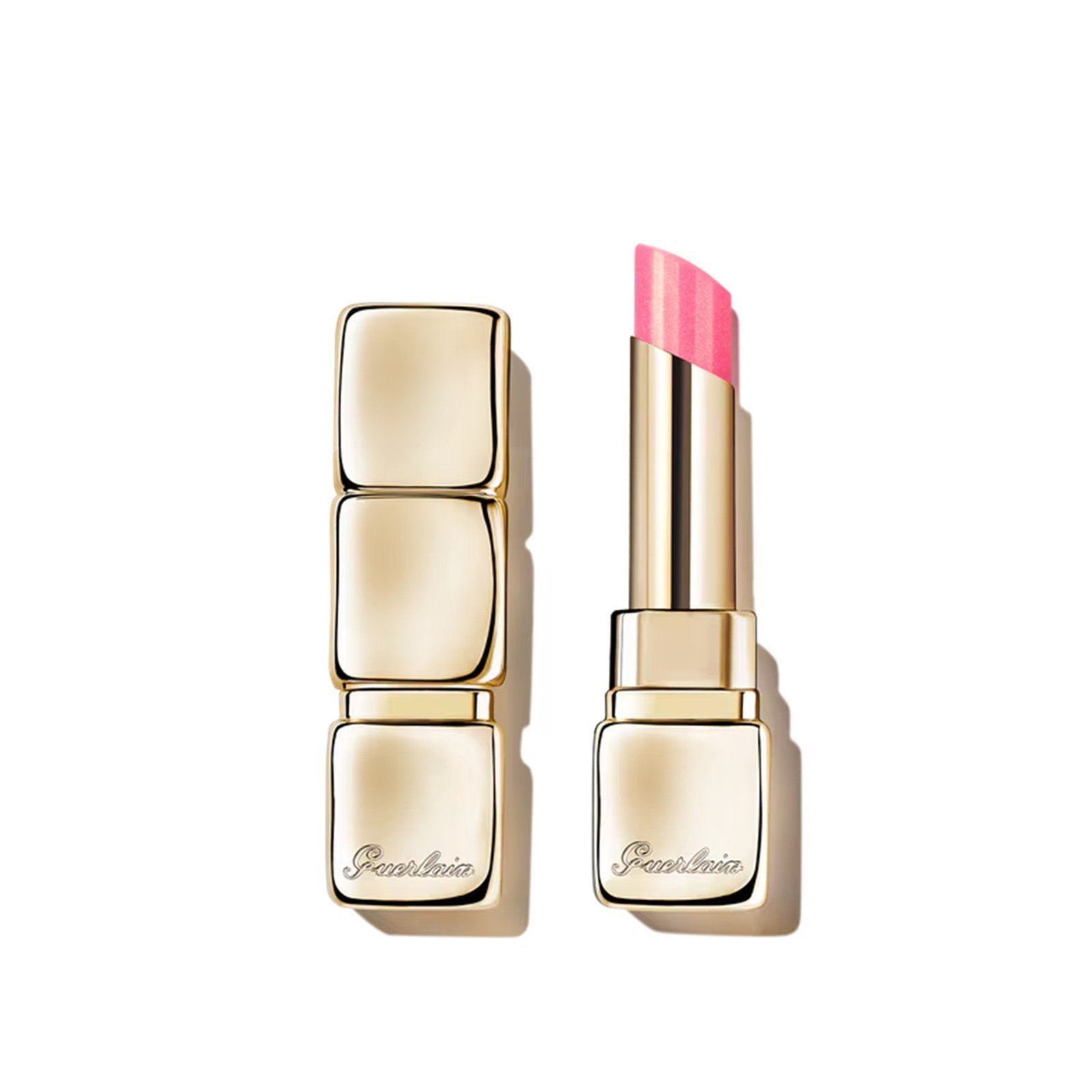 Guerlain KissKiss Bee Glow Color Reviving Lip Balm 558 Pearly Peony 3.2g