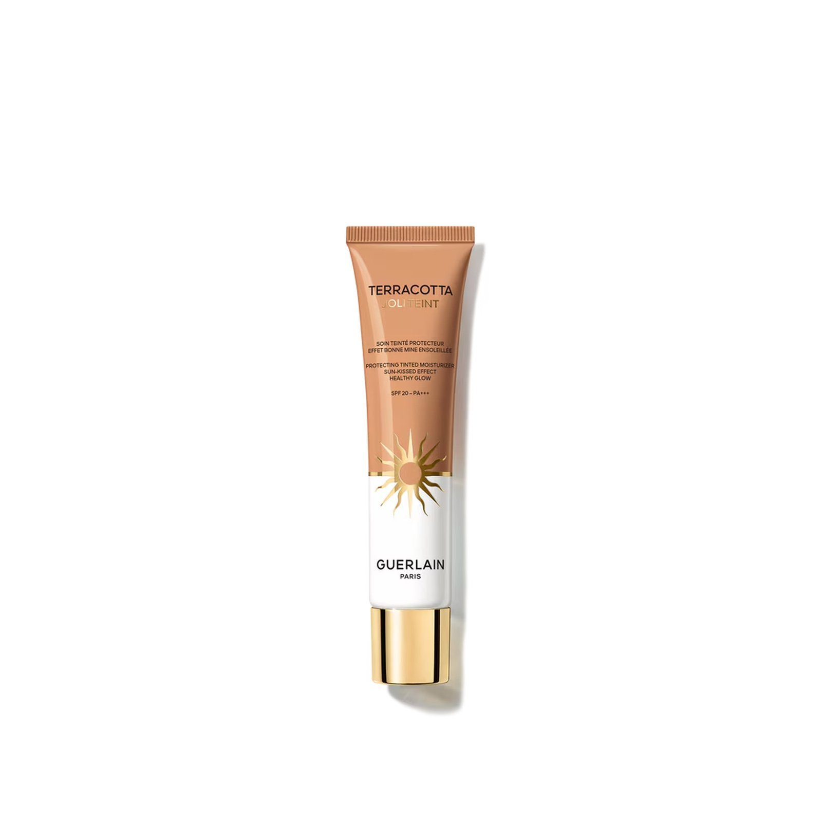 Guerlain Terracotta Joli Teint Protecting Tinted Moisturizer Sun-Kissed Effect Healthy Glow SPF20 30 Sunwarm 30ml
