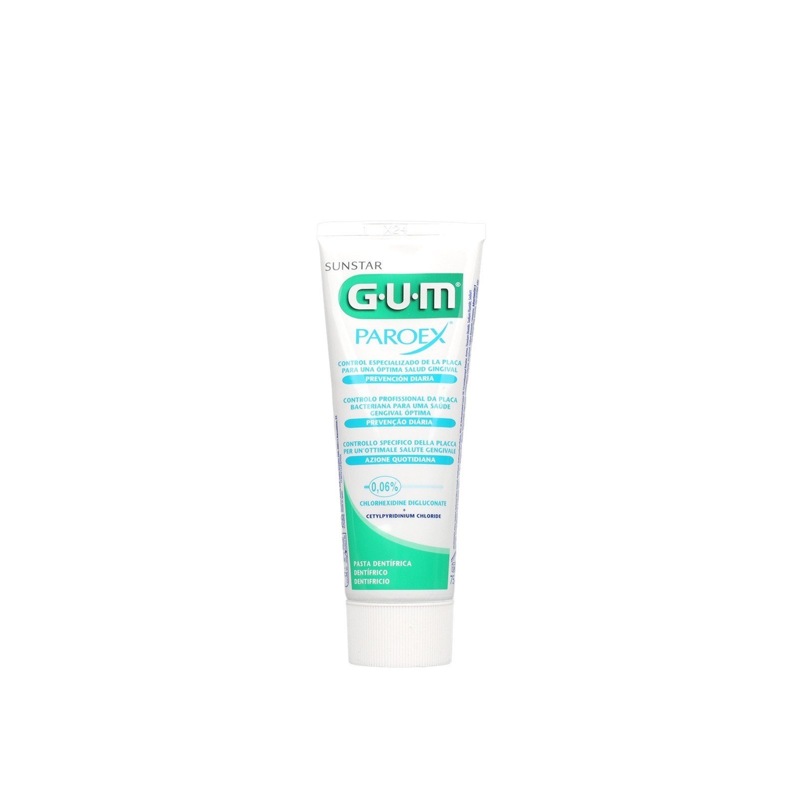GUM Paroex 0.06% Daily Prevention Toothpaste 75ml