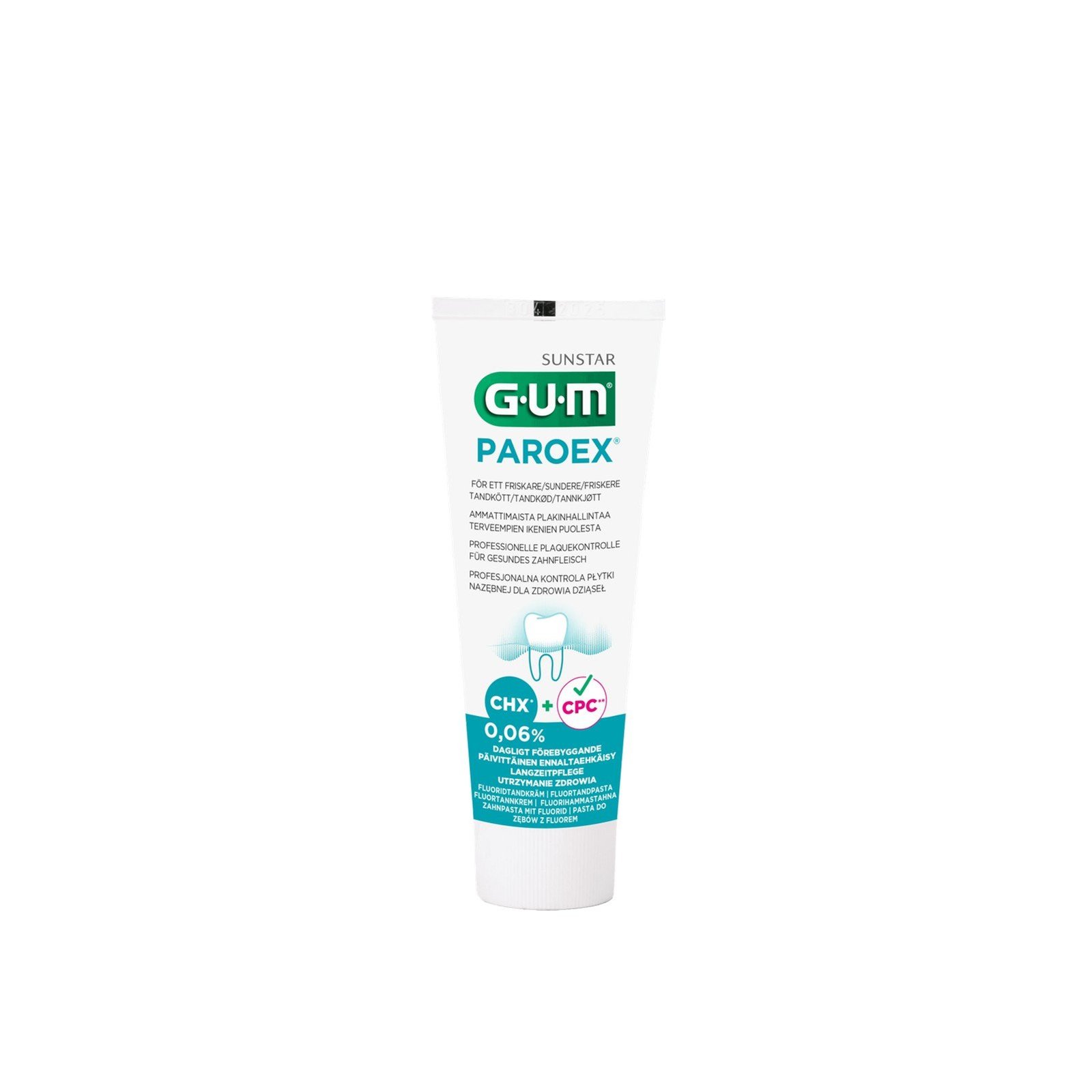 GUM Paroex 0.06% Daily Prevention Toothpaste 75ml