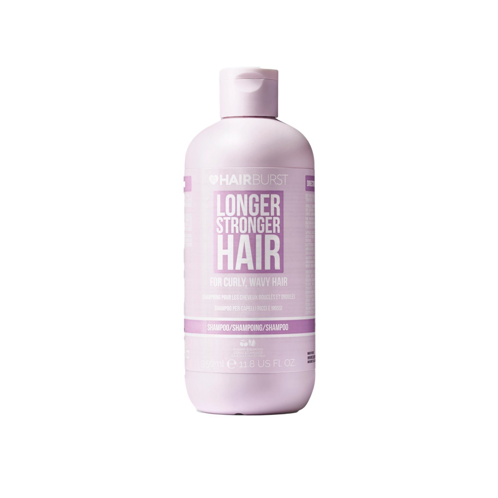 Hairburst Longer Stronger For Curly & Wavy Hair Shampoo 350ml