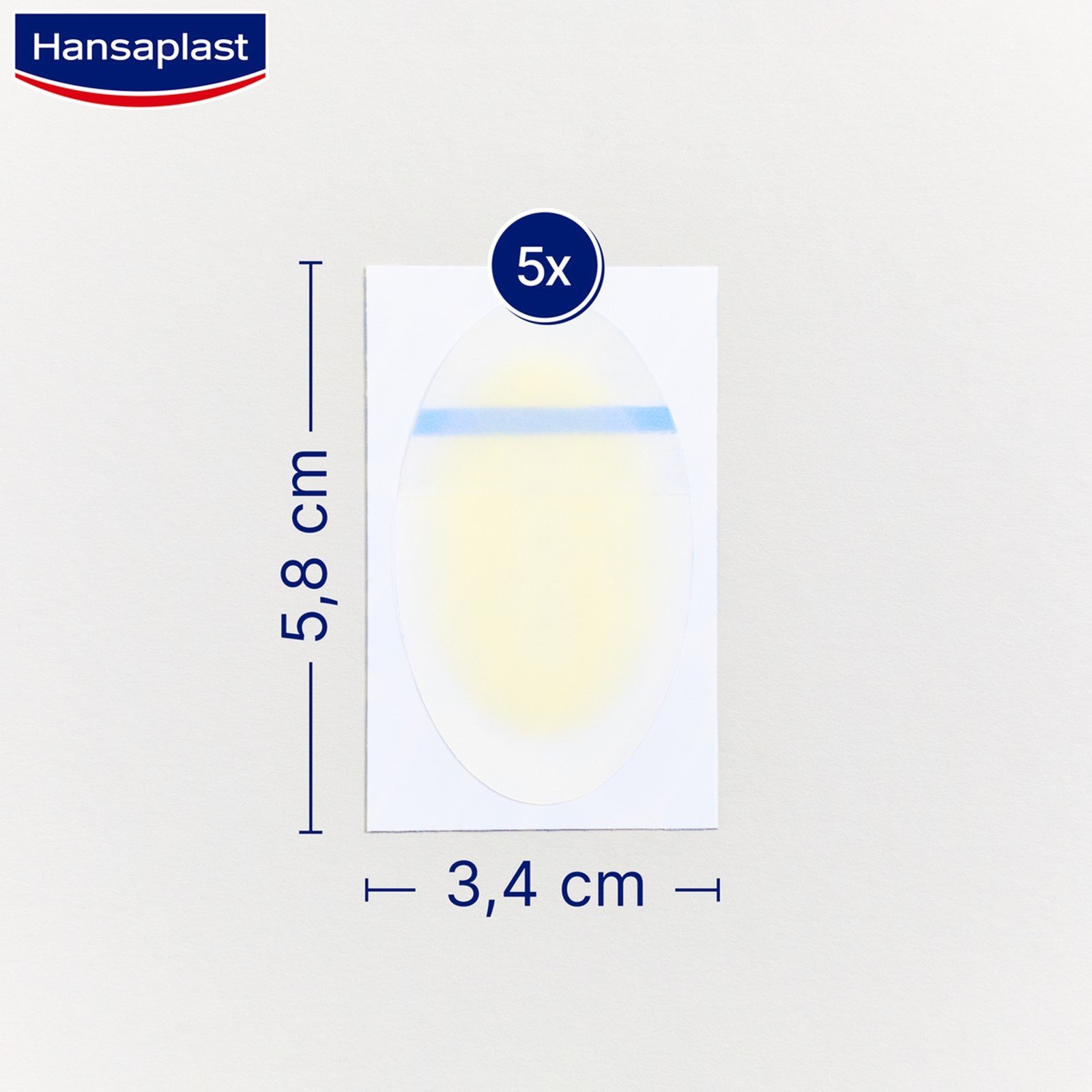 Hansaplast Anti Blister Sporttape 5cm x 2,5m 