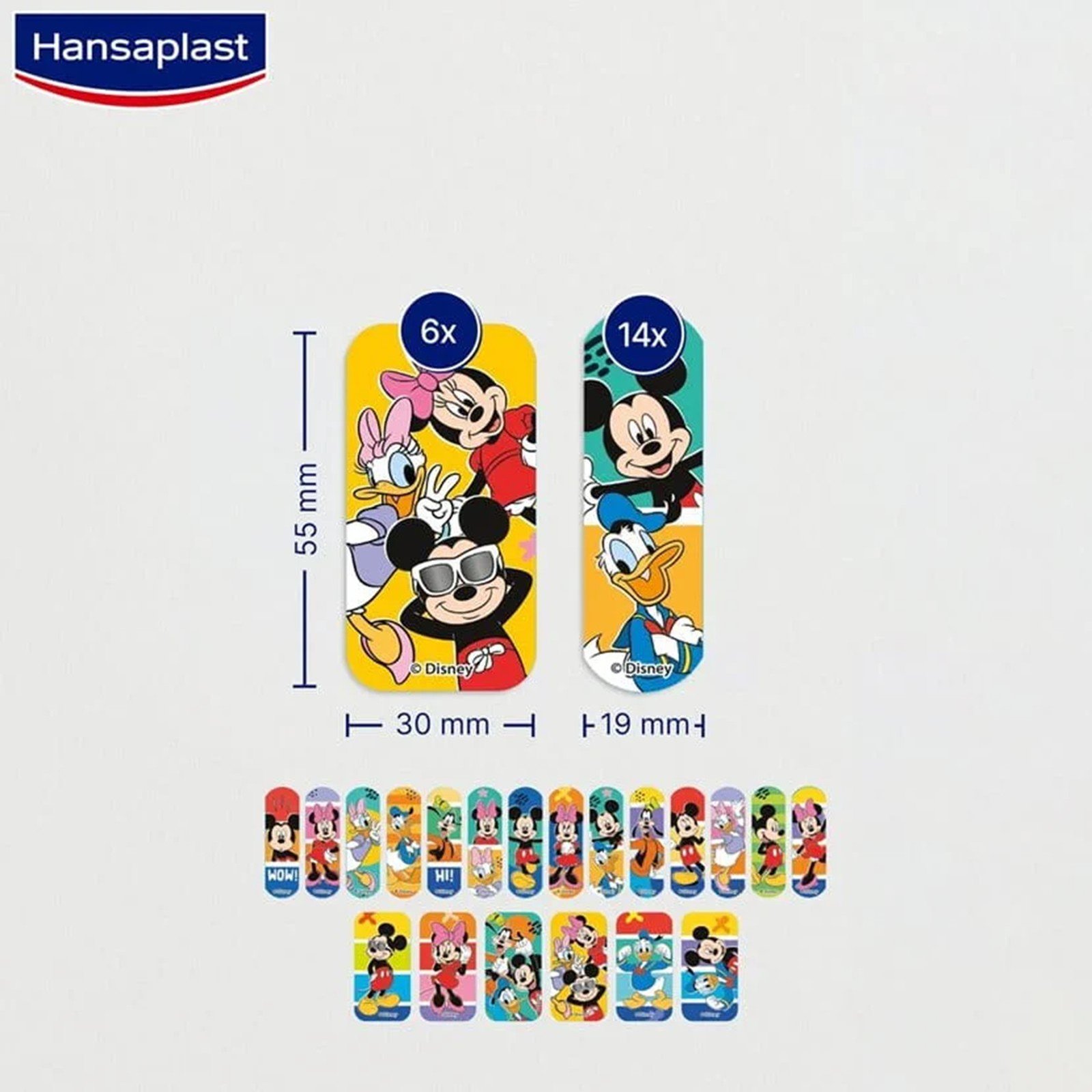Hansaplast Disney Mickey and Friends Plasters x20