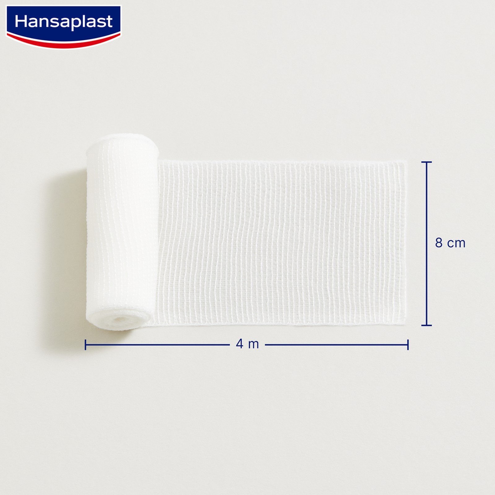 Hansaplast Med+ Elastic Fixation Bandage 4mx8cm x1