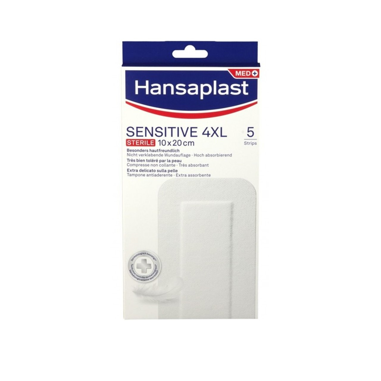 Hansaplast Med+ Sensitive Sterile Plasters
