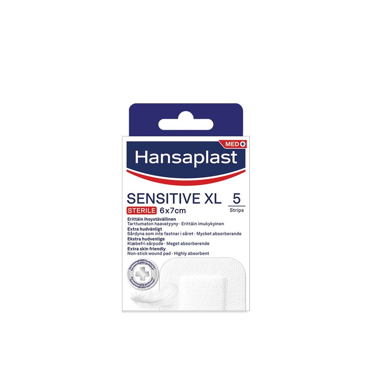 Hansaplast Med+ Sensitive Sterile Plasters