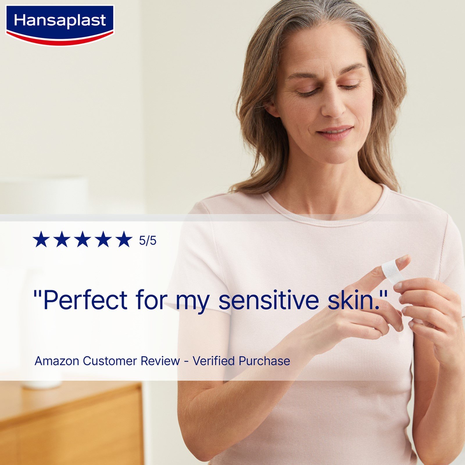 Hansaplast Sensitive Plasters 1mx6cm