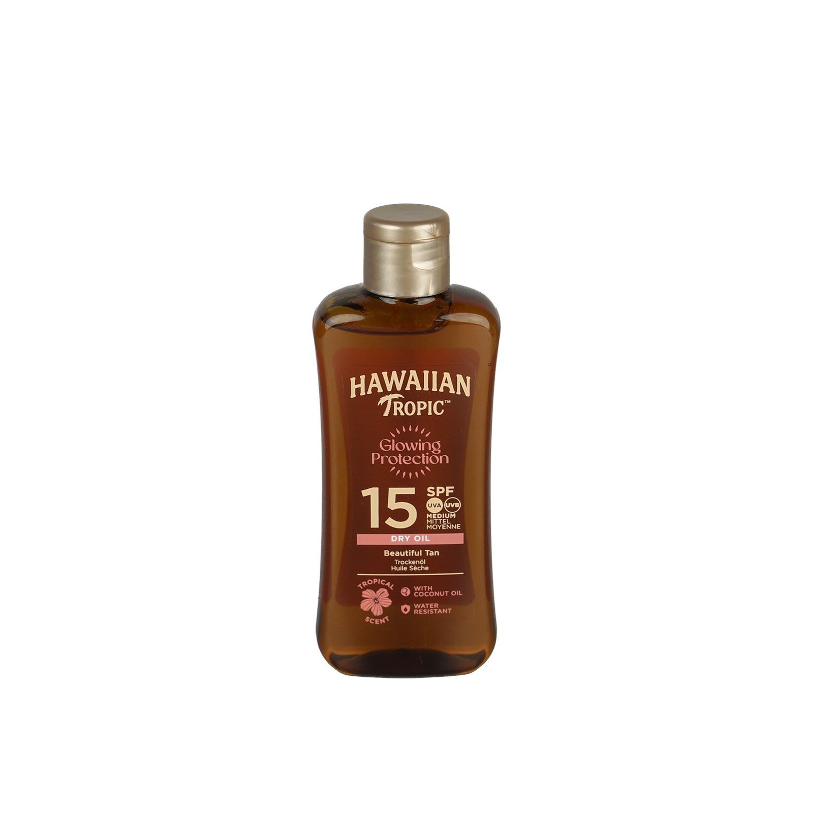 Hawaiian Tropic Glowing Protection Dry Oil SPF15 100ml