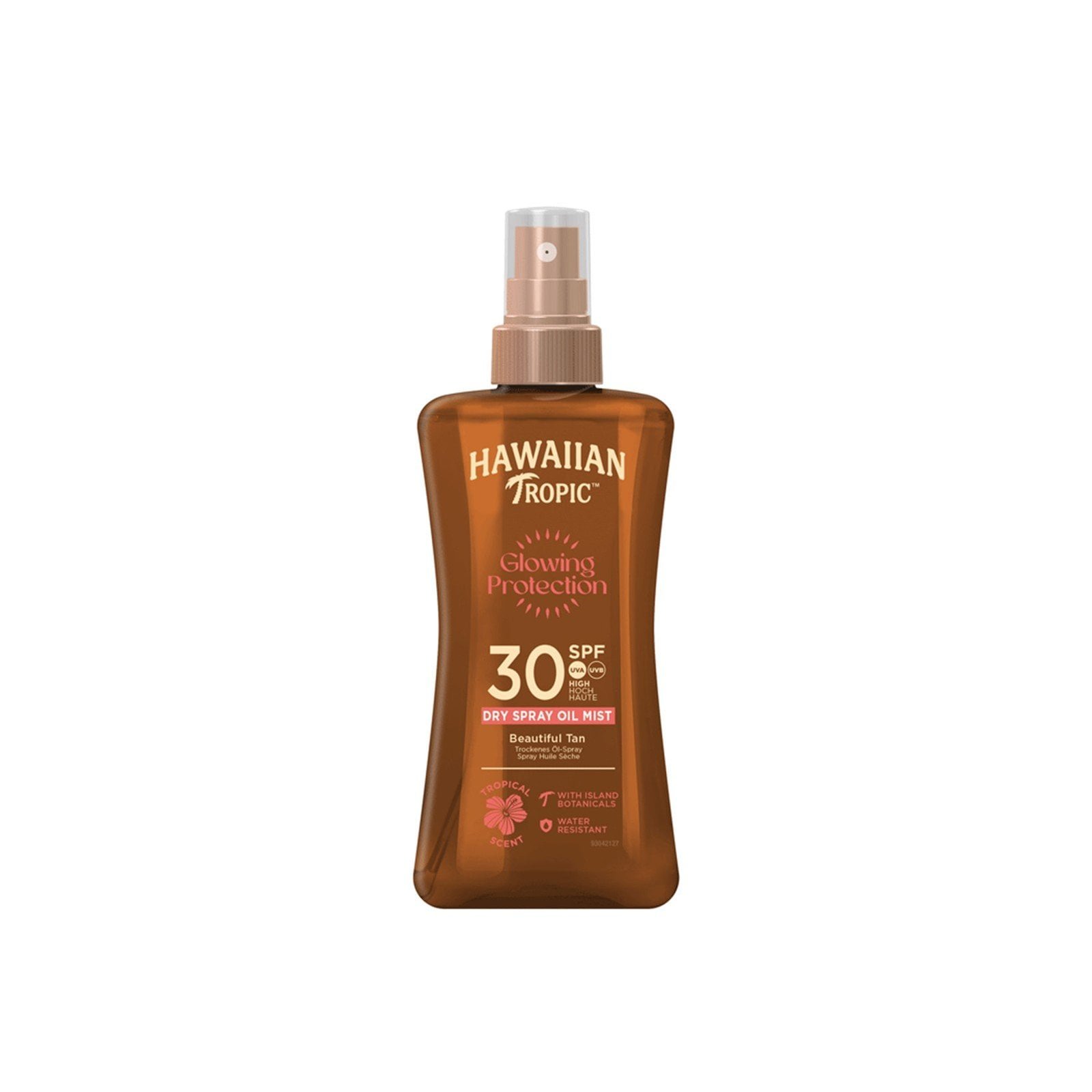 Hawaiian Tropic Glowing Protection Dry Spray Oil Mist SPF30 200ml