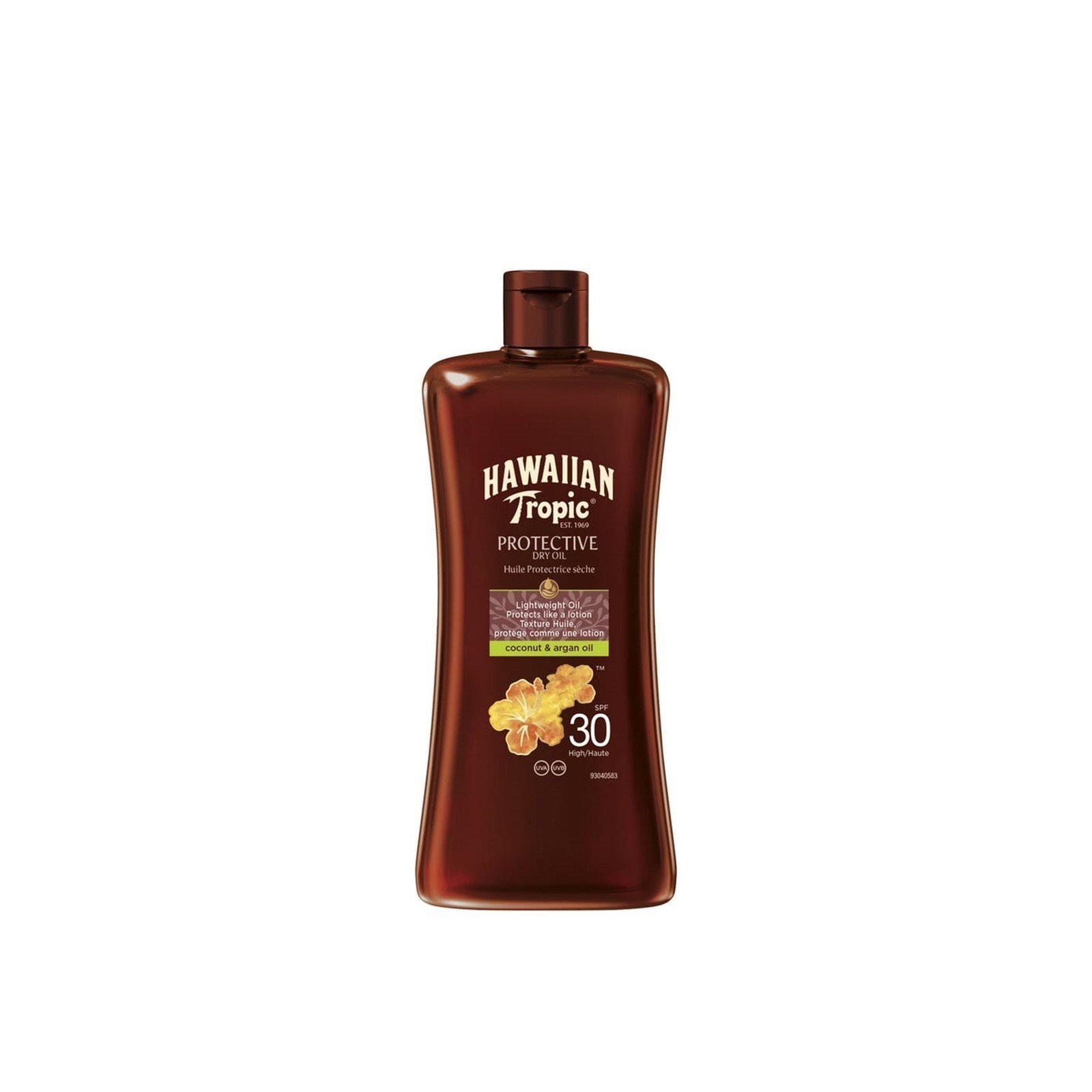 Hawaiian Tropic Protective Coconut & Argan Oil Dry Oil SPF30 100ml