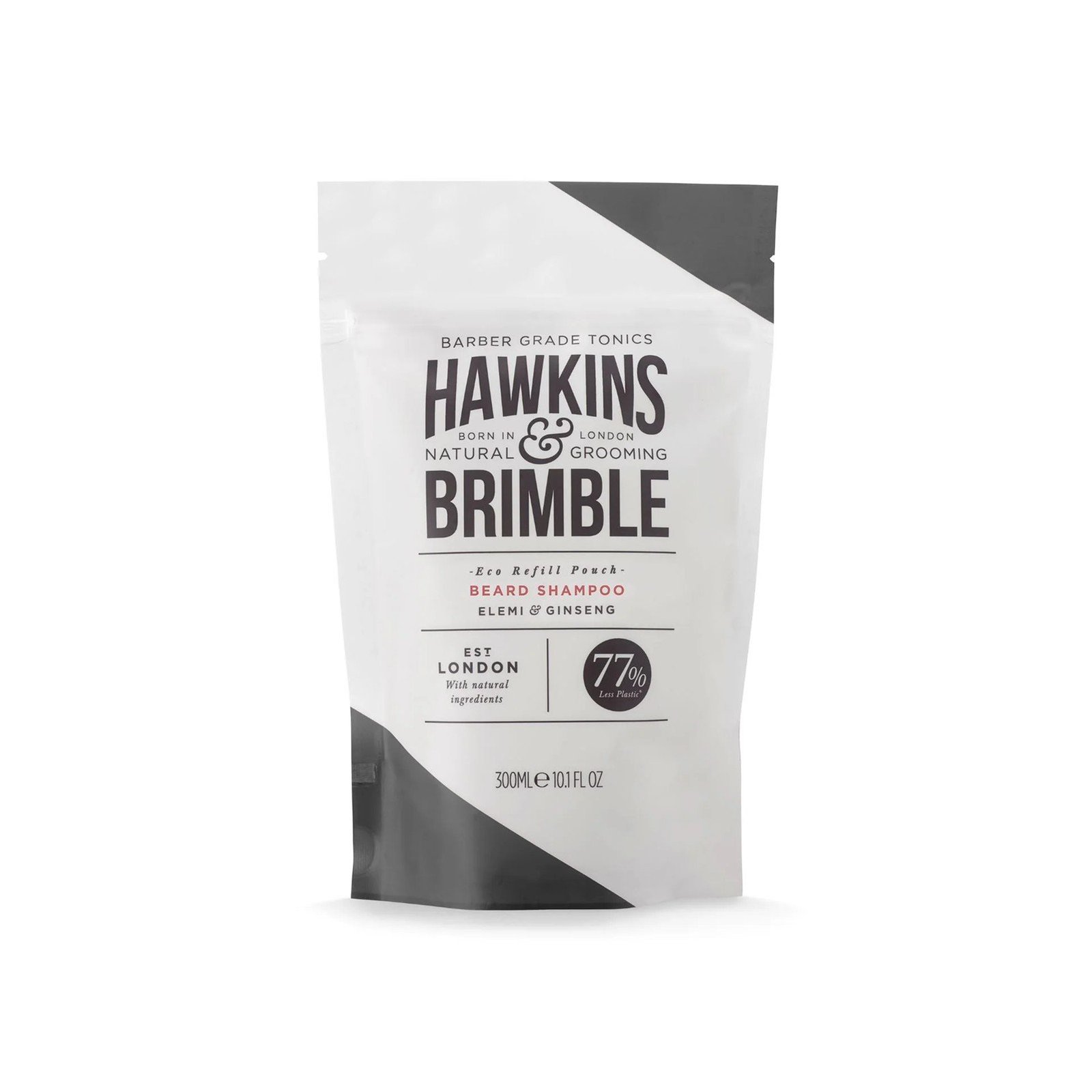 Hawkins & Brimble Beard Shampoo Eco Refill Pouch 300ml Qatar