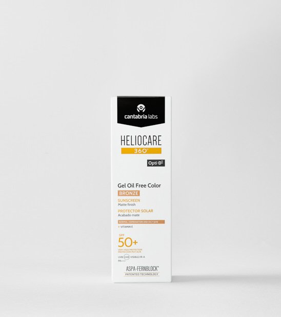 Heliocare 360 Color Gel Oil-Free SPF50+ Bronze Sunscreen 50ml