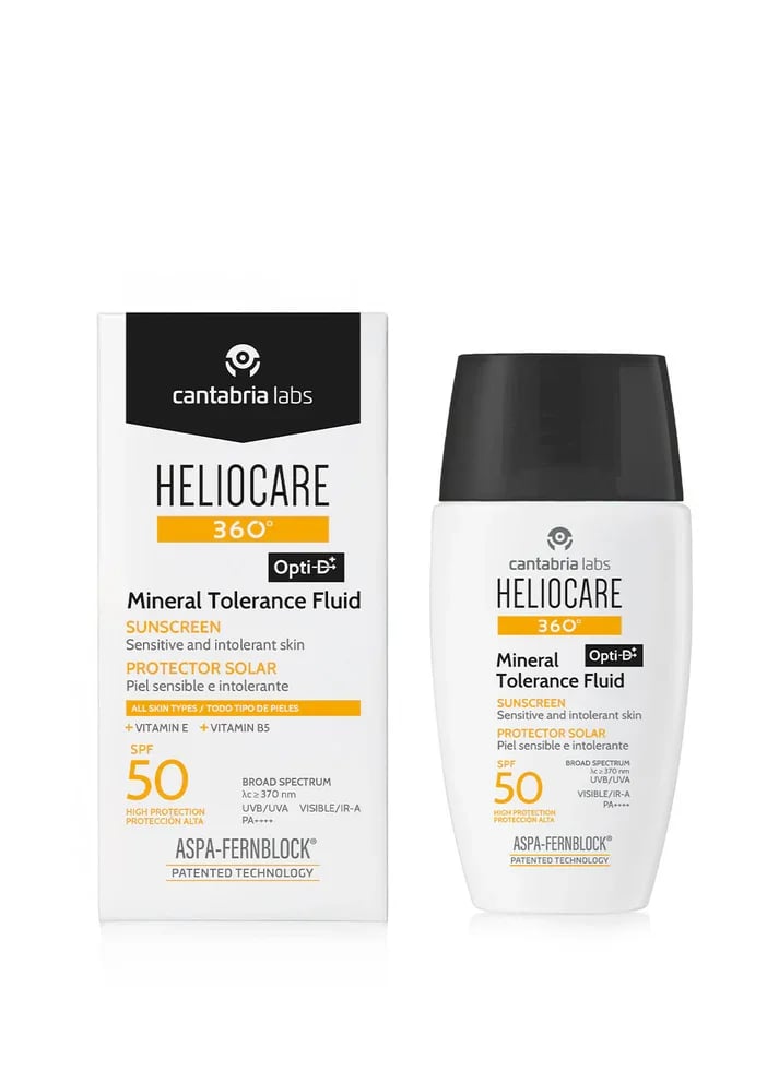 Heliocare 360 Mineral Tolerance Fluid SPF50 Sunscreen 50ml