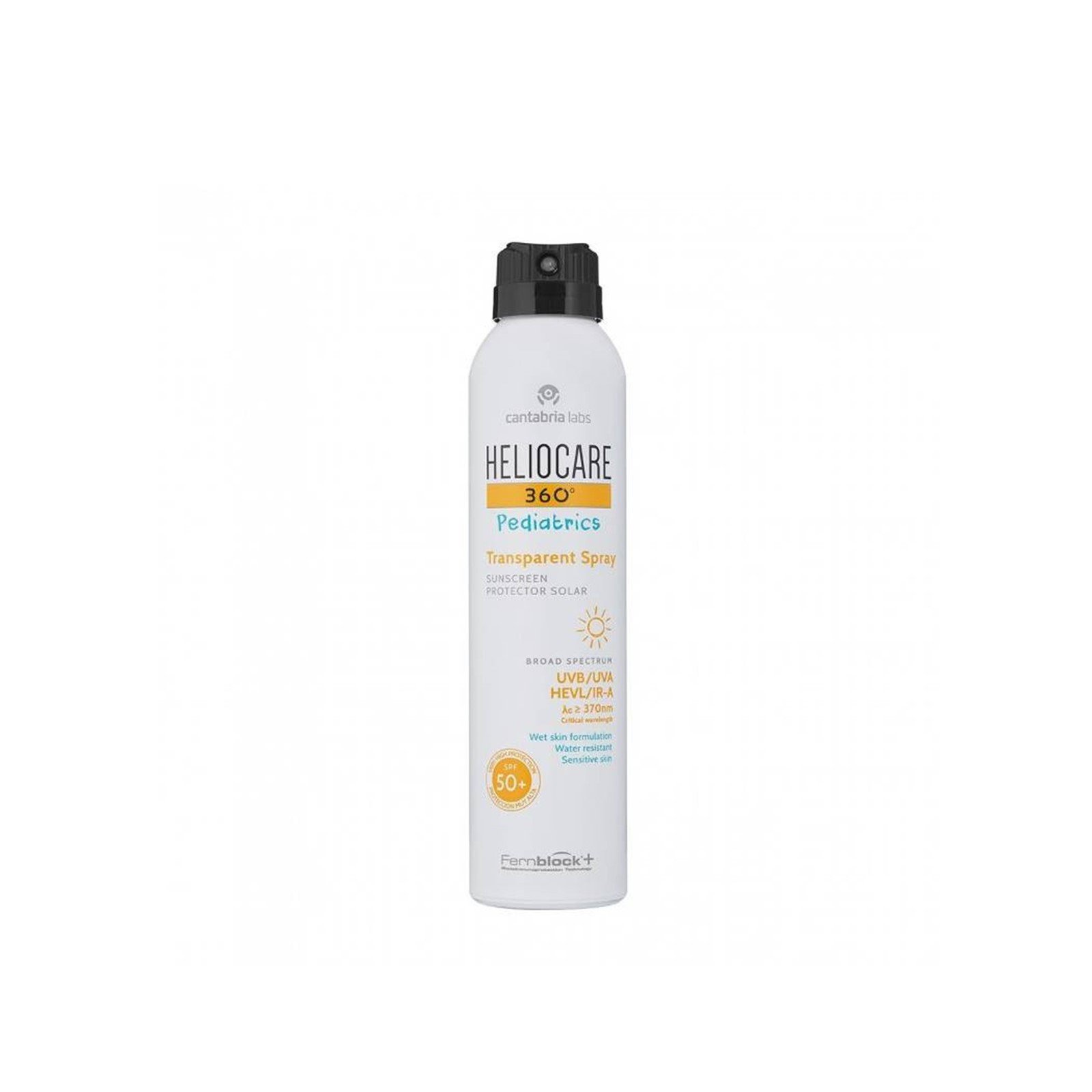 Heliocare 360º Pediatrics Transparent Spray Sunscreen SPF50+ 200ml