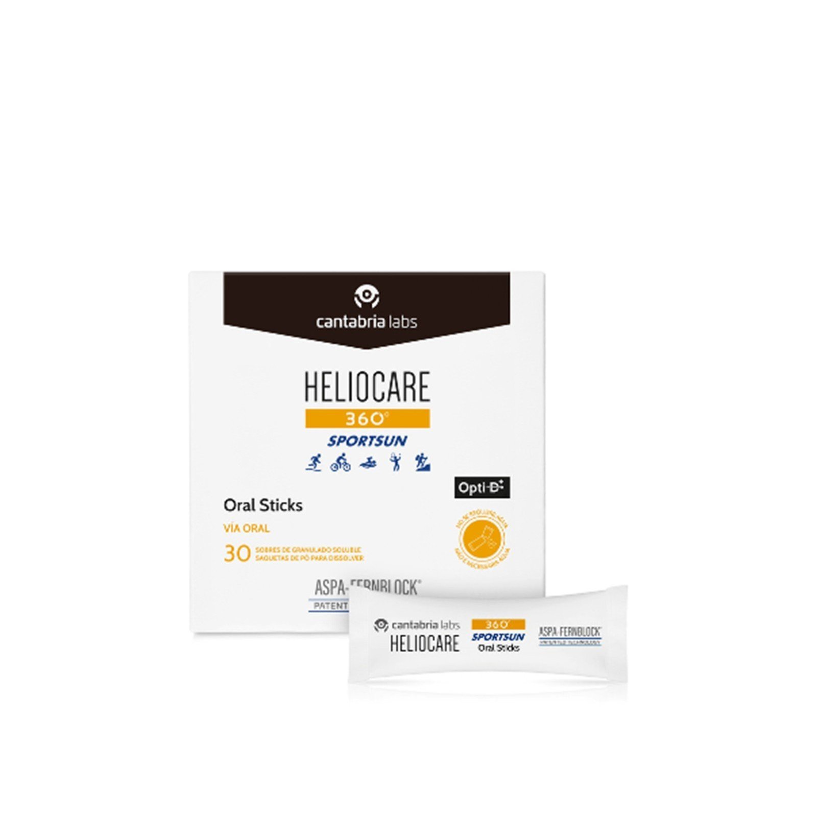 Heliocare 360 Sportsun Oral Sticks x30