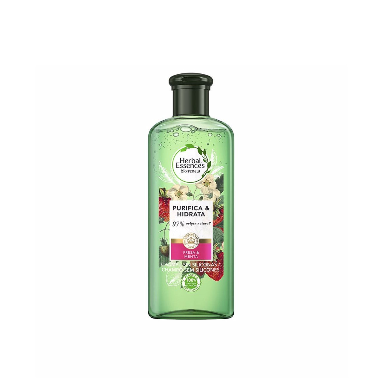 Herbal Essences Bio Renew Purify Strawberry & Mint Shampoo 250ml